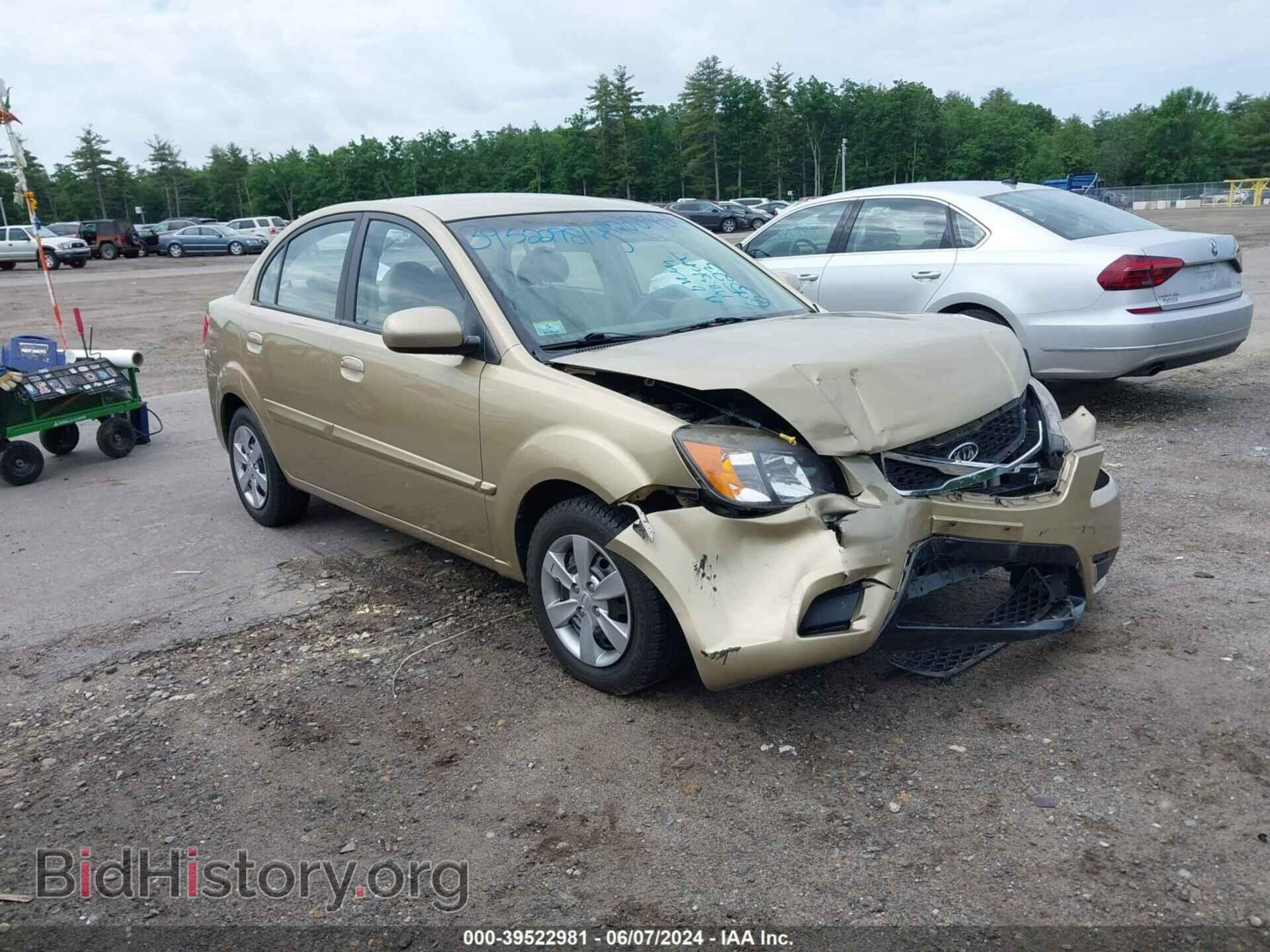 Фотография KNADH4A35A6618078 - KIA RIO 2010
