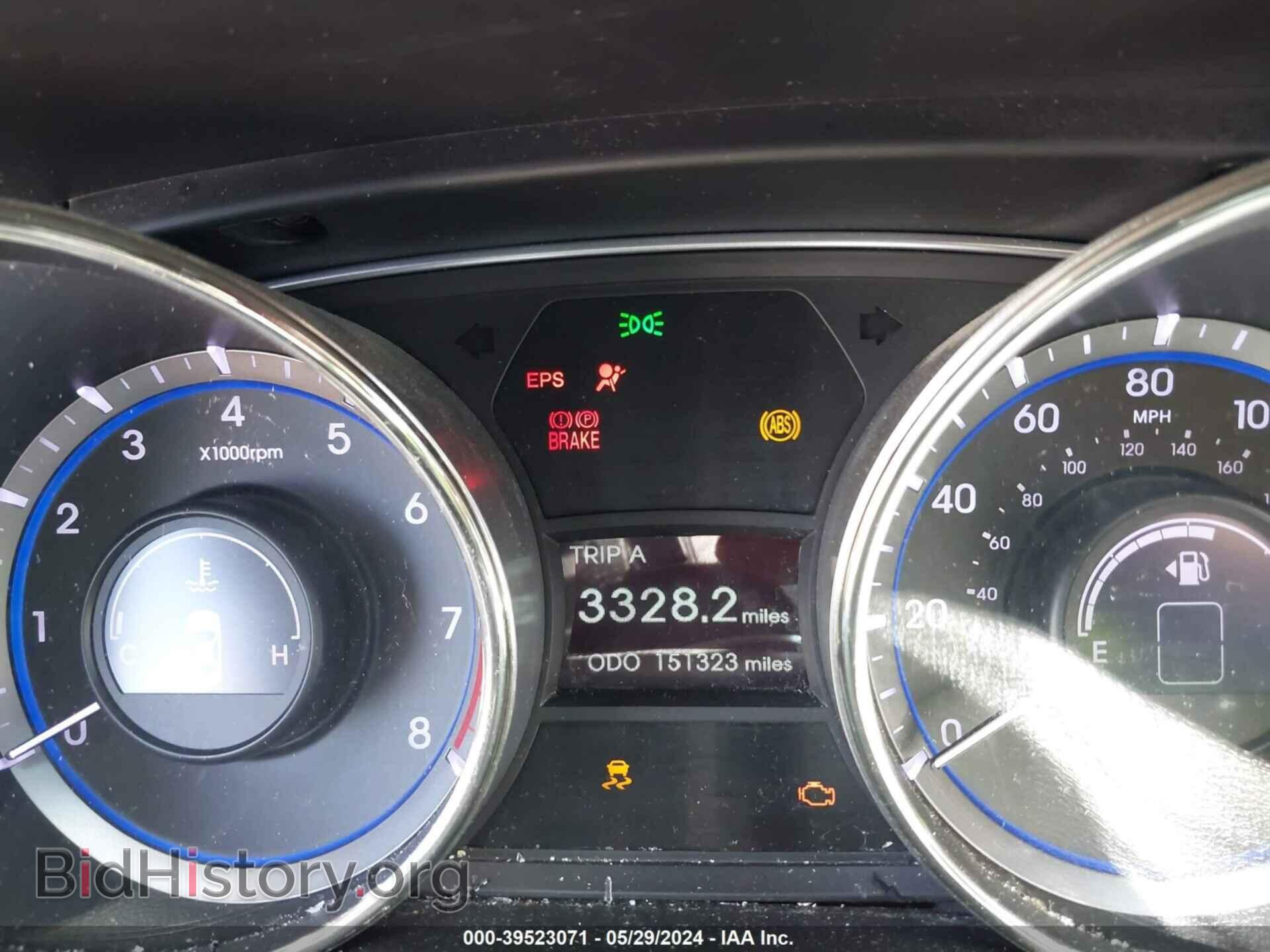 2012 HYUNDAI SONATA - VIN: 5NPEC4AC1CH369745 - Фото 7