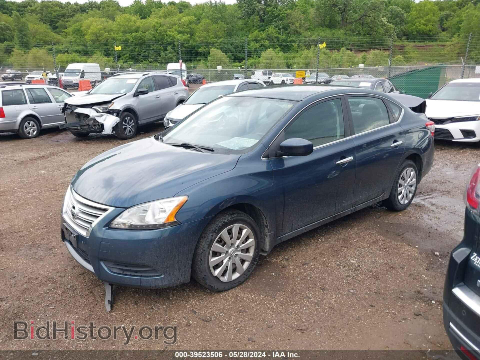 2013 NISSAN SENTRA - VIN: 1N4AB7AP2DN902005 - Фото 2