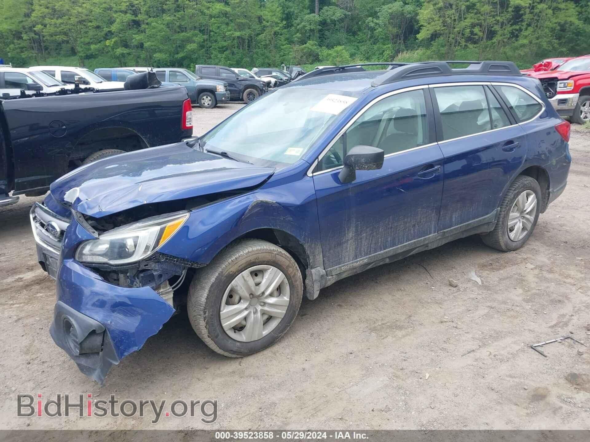 2016 SUBARU OUTBACK - VIN: 4S4BSAAC2G3335508 - Фото 2
