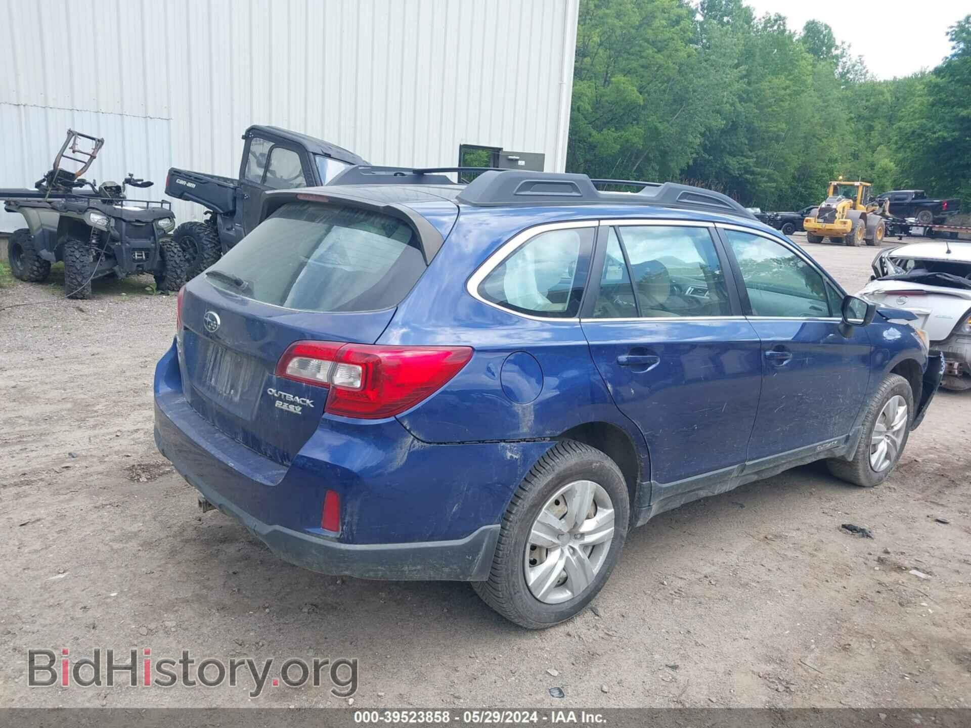 2016 SUBARU OUTBACK - VIN: 4S4BSAAC2G3335508 - Фото 4