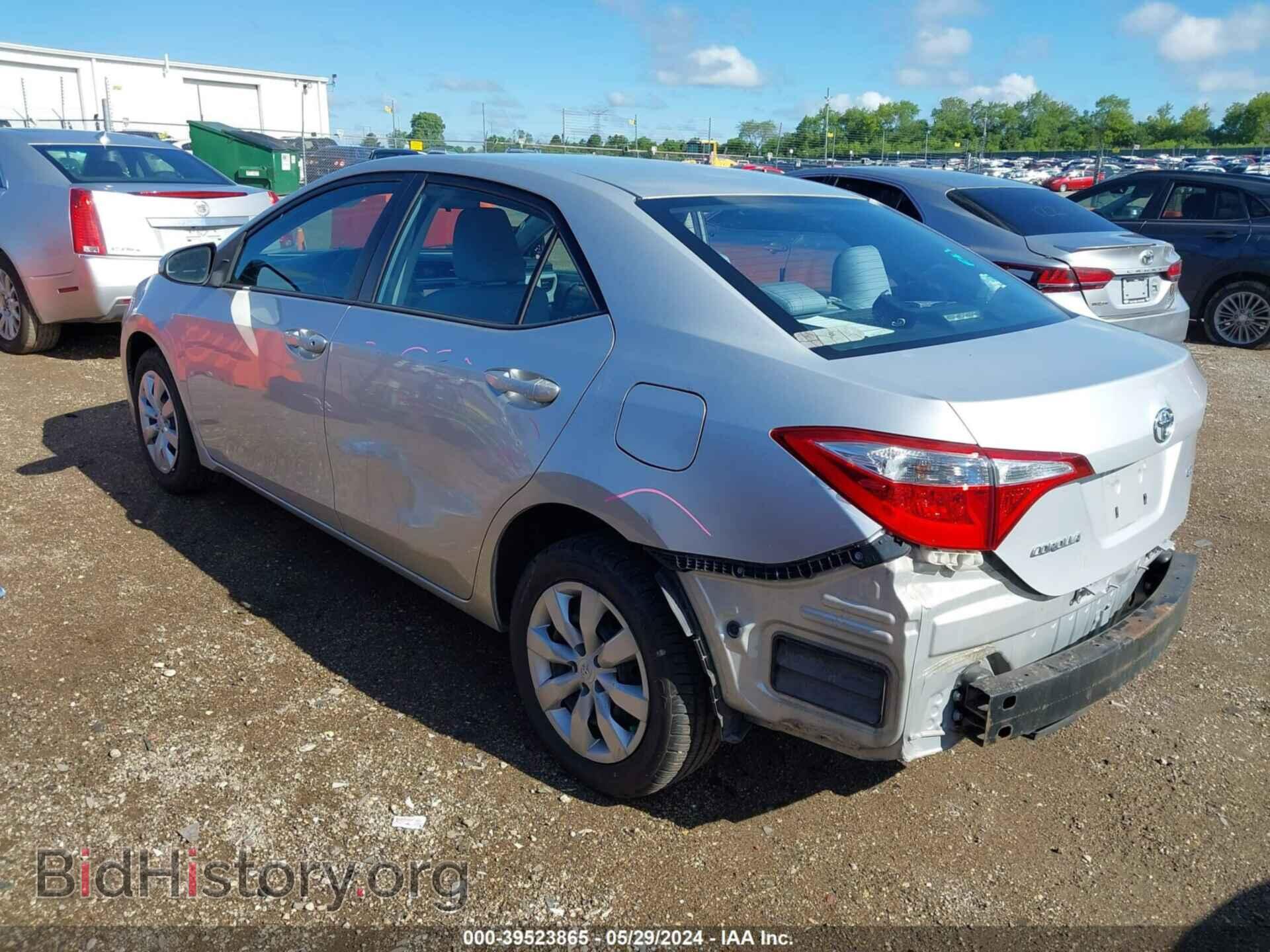 2014 TOYOTA COROLLA - VIN: 2T1BURHE4EC208171 - Фото 3