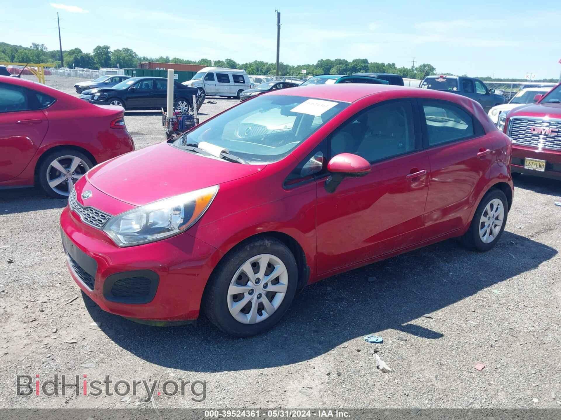 2015 KIA RIO - VIN: KNADM5A33F6517937 - Фото 2