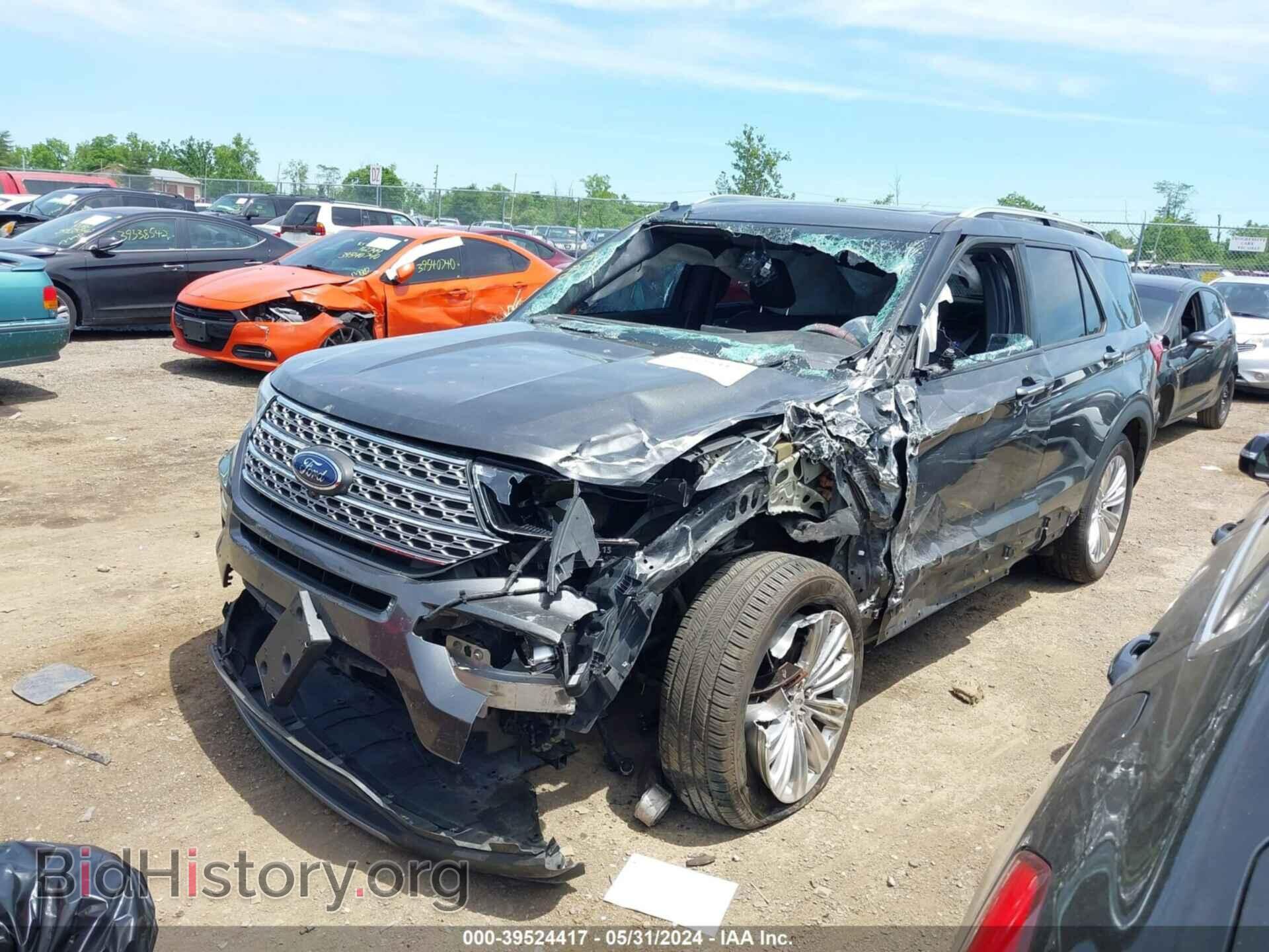 2020 FORD EXPLORER - VIN: 1FMSK8FH9LGA44052 - Фото 2