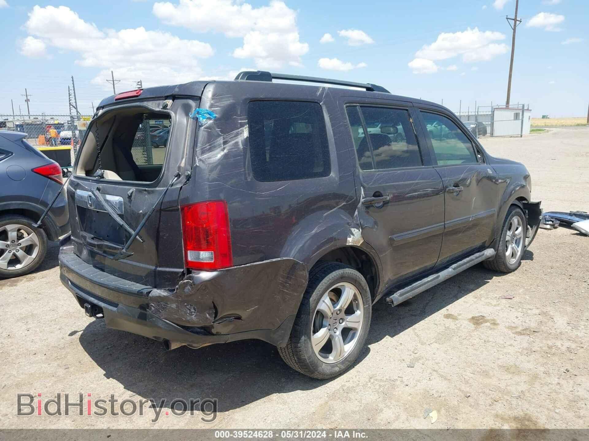 2013 HONDA PILOT - VIN: 5FNYF3H64DB009996 - Фото 4