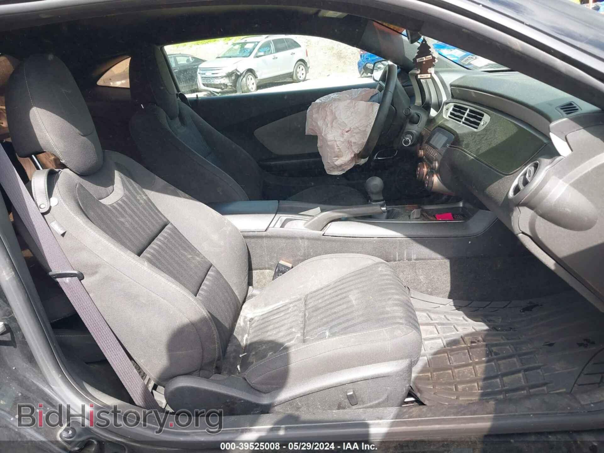 2012 CHEVROLET CAMARO - VIN: 2G1FE1E36C9208326 - Фото 5