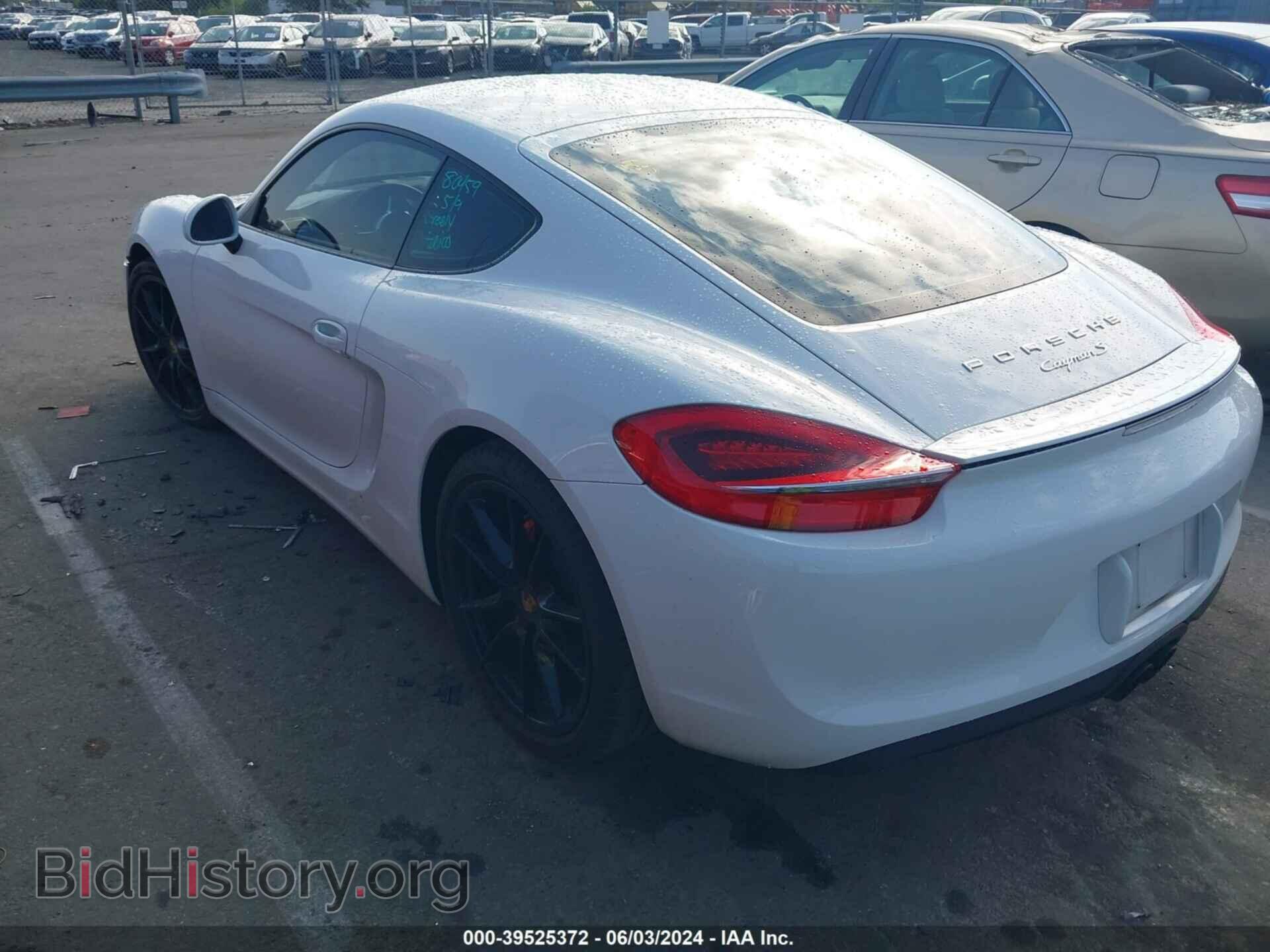 2014 PORSCHE CAYMAN - VIN: WP0AB2A85EK191568 - Фото 3