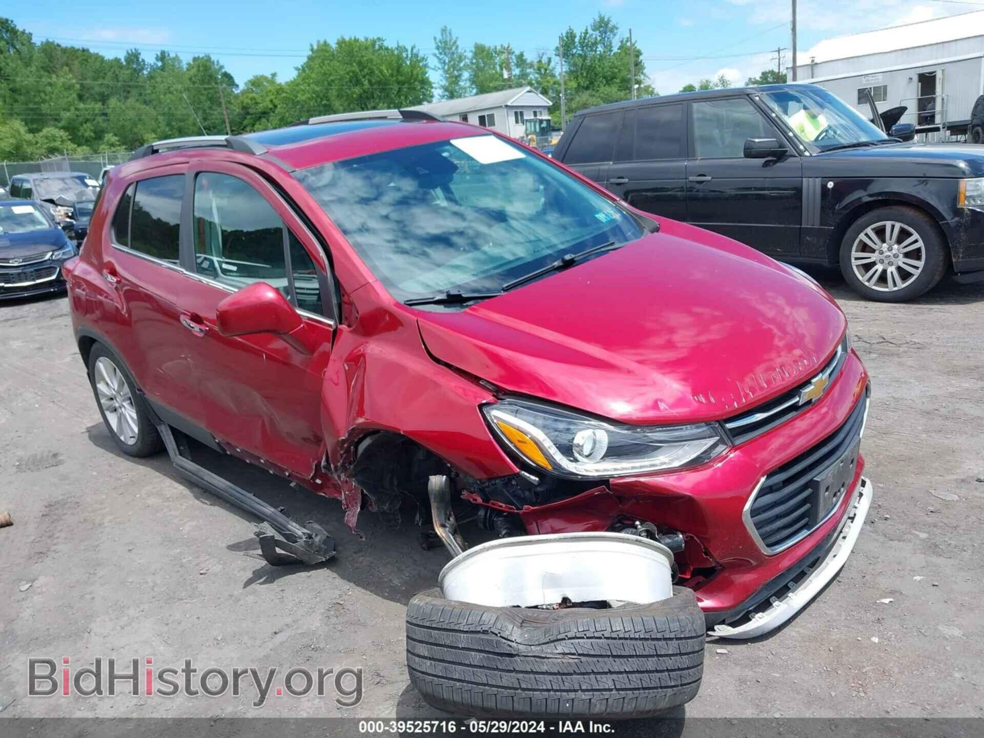 Фотография 3GNCJRSB3KL255834 - CHEVROLET TRAX 2019