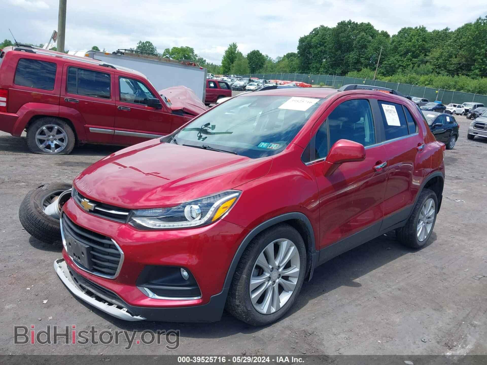 2019 CHEVROLET TRAX - VIN: 3GNCJRSB3KL255834 - Фото 2