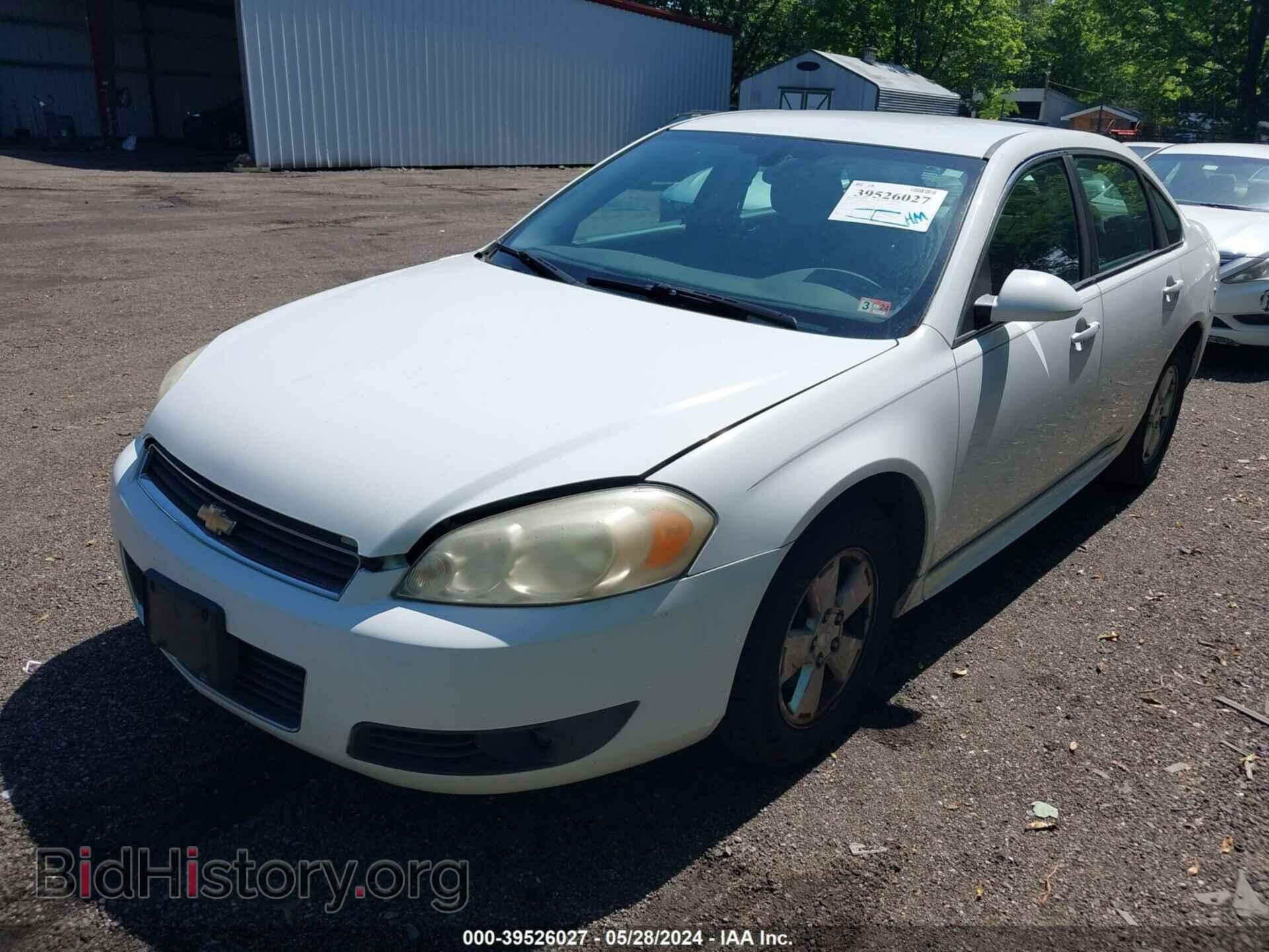 2010 CHEVROLET IMPALA - VIN: 2G1WB5EK2A1167437 - Фото 2