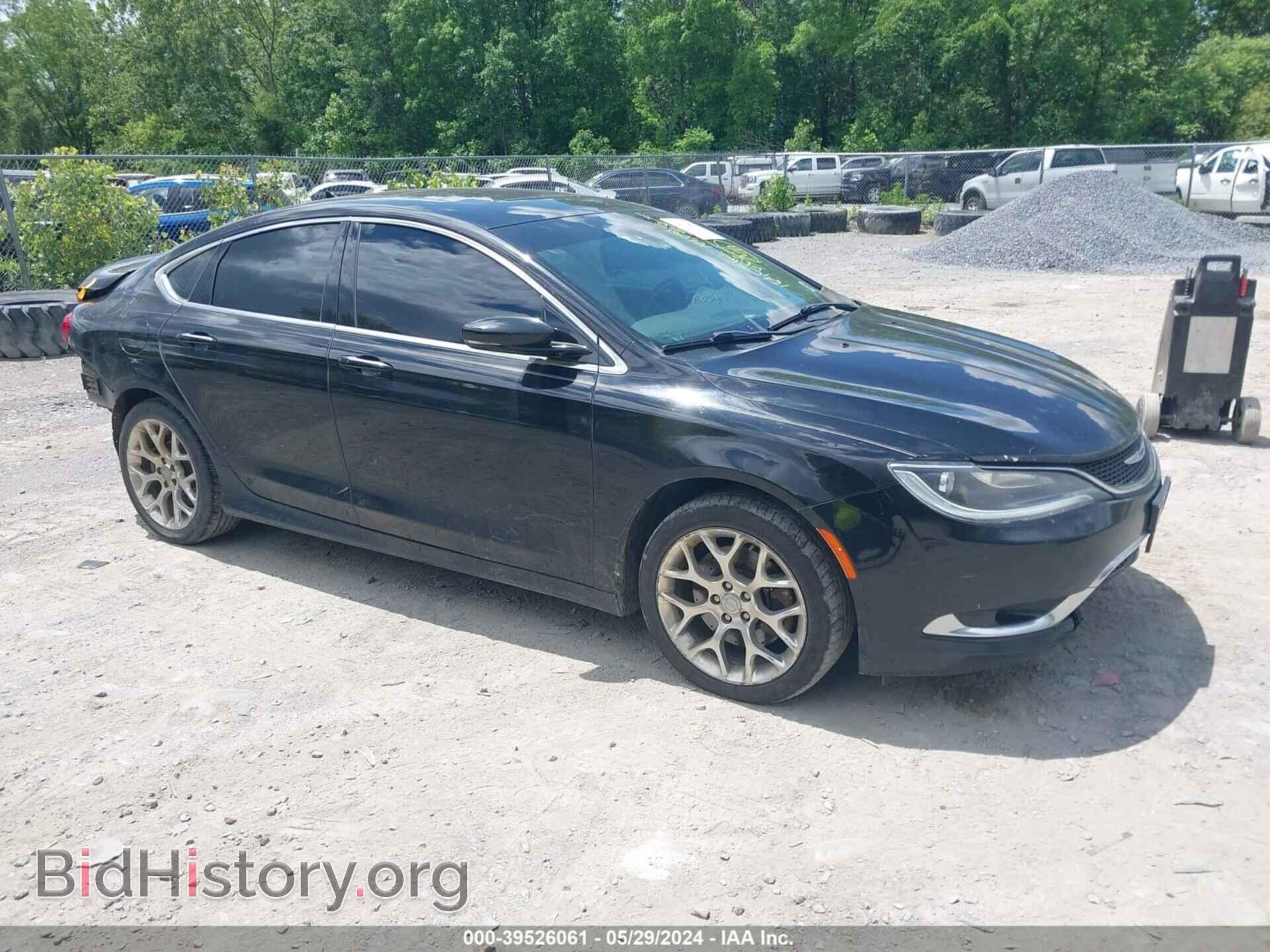 Фотография 1C3CCCEG7FN664730 - CHRYSLER 200 2015