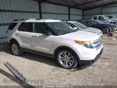 2011 Ford EXPLORER XLT, white — VIN 1FMHK8D82BGA65126, IAAI