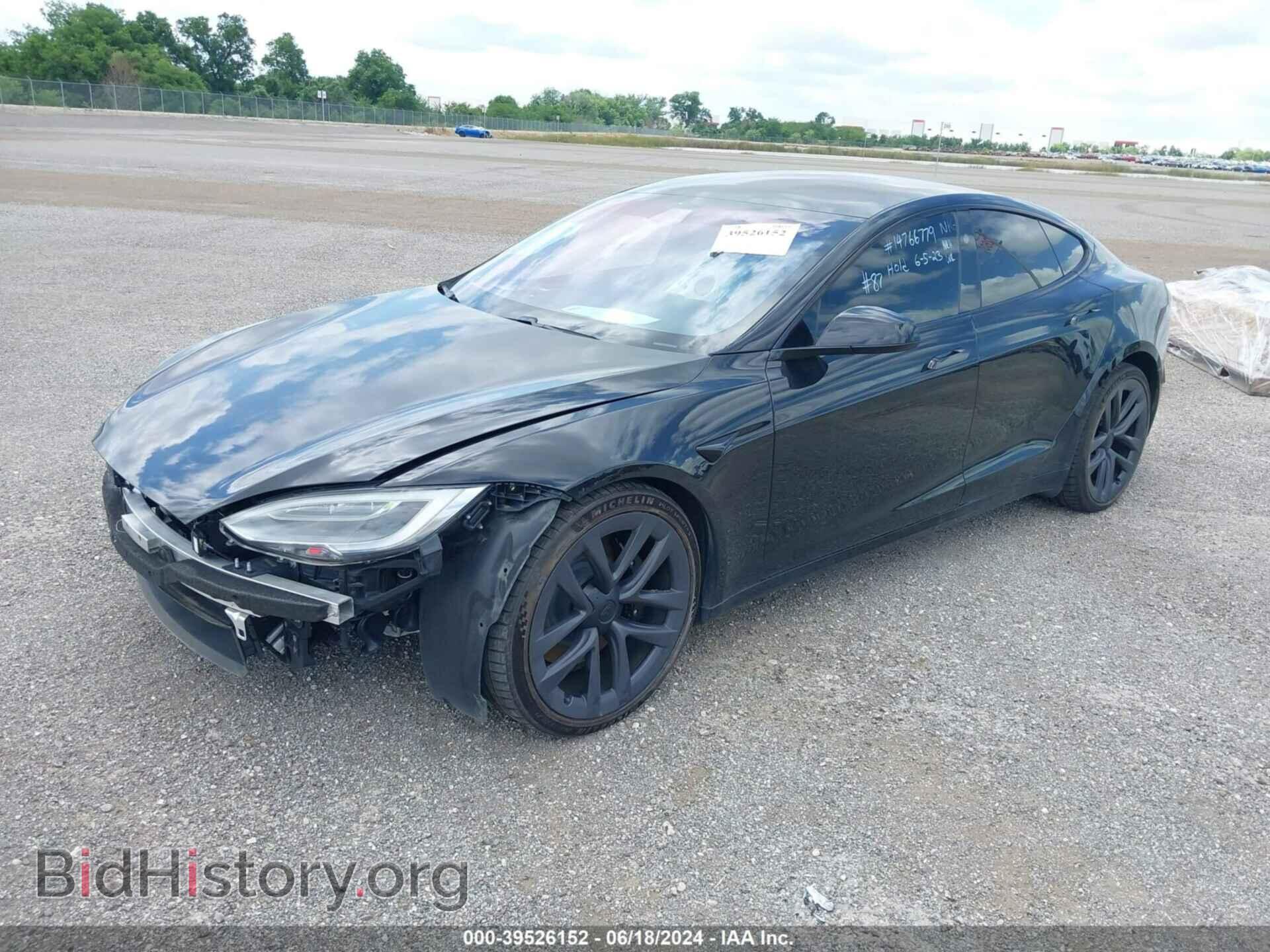 2021 TESLA MODEL S - VIN: 5YJSA1E66MF455810 - Фото 2