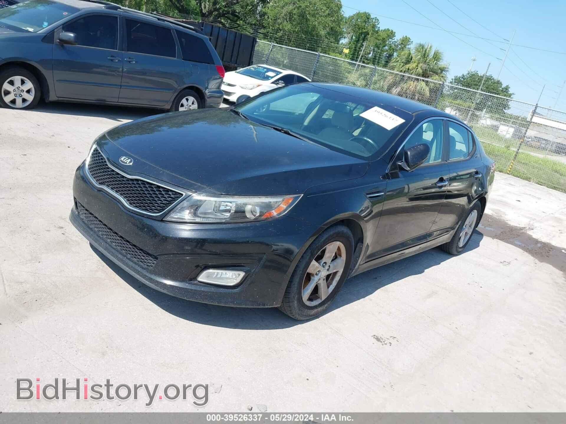 2015 KIA OPTIMA - VIN: KNAGM4A77F5660891 - Фото 2