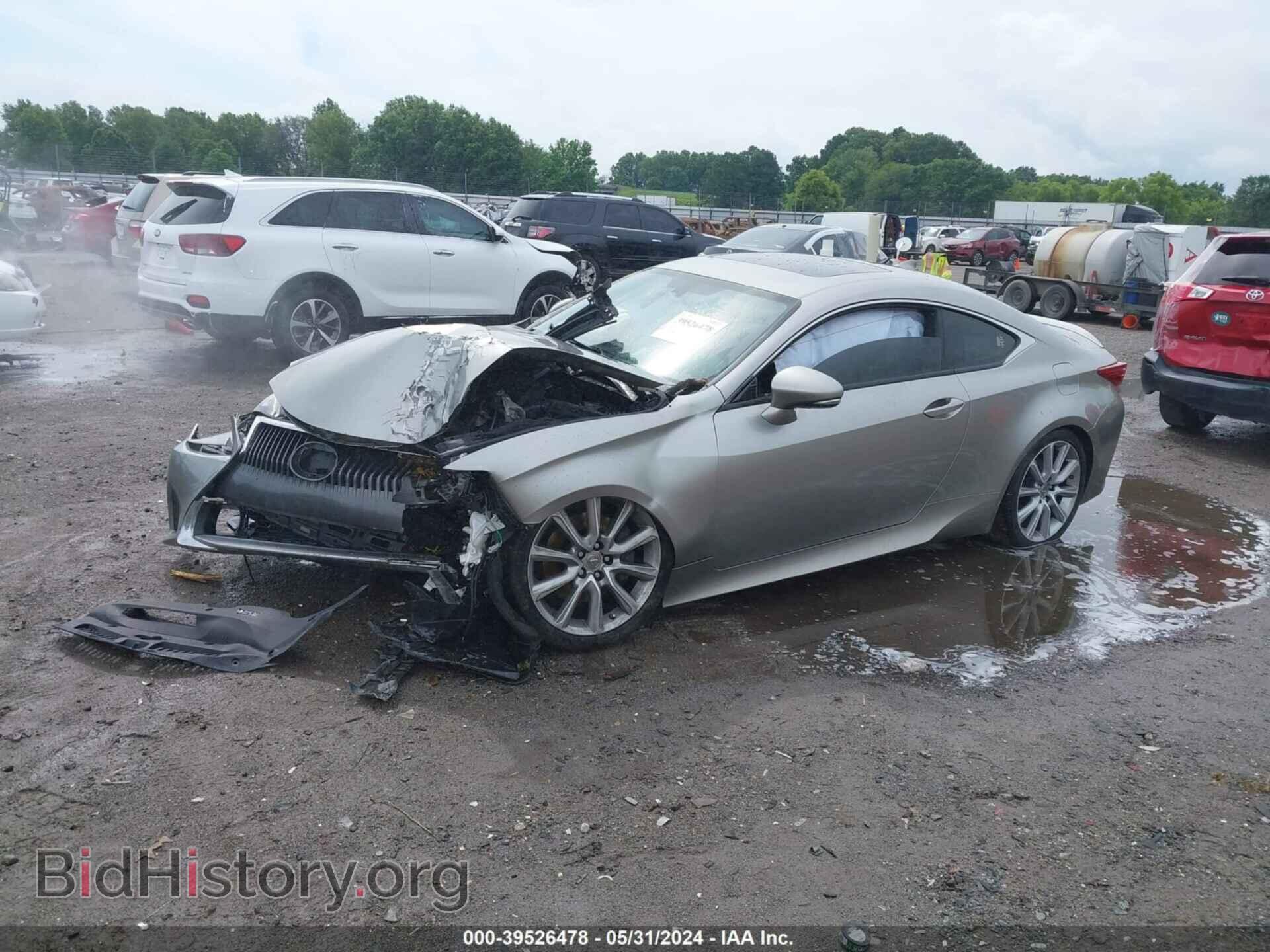 2015 LEXUS RC 350 - VIN: JTHHE5BC2F5003131 - Фото 2