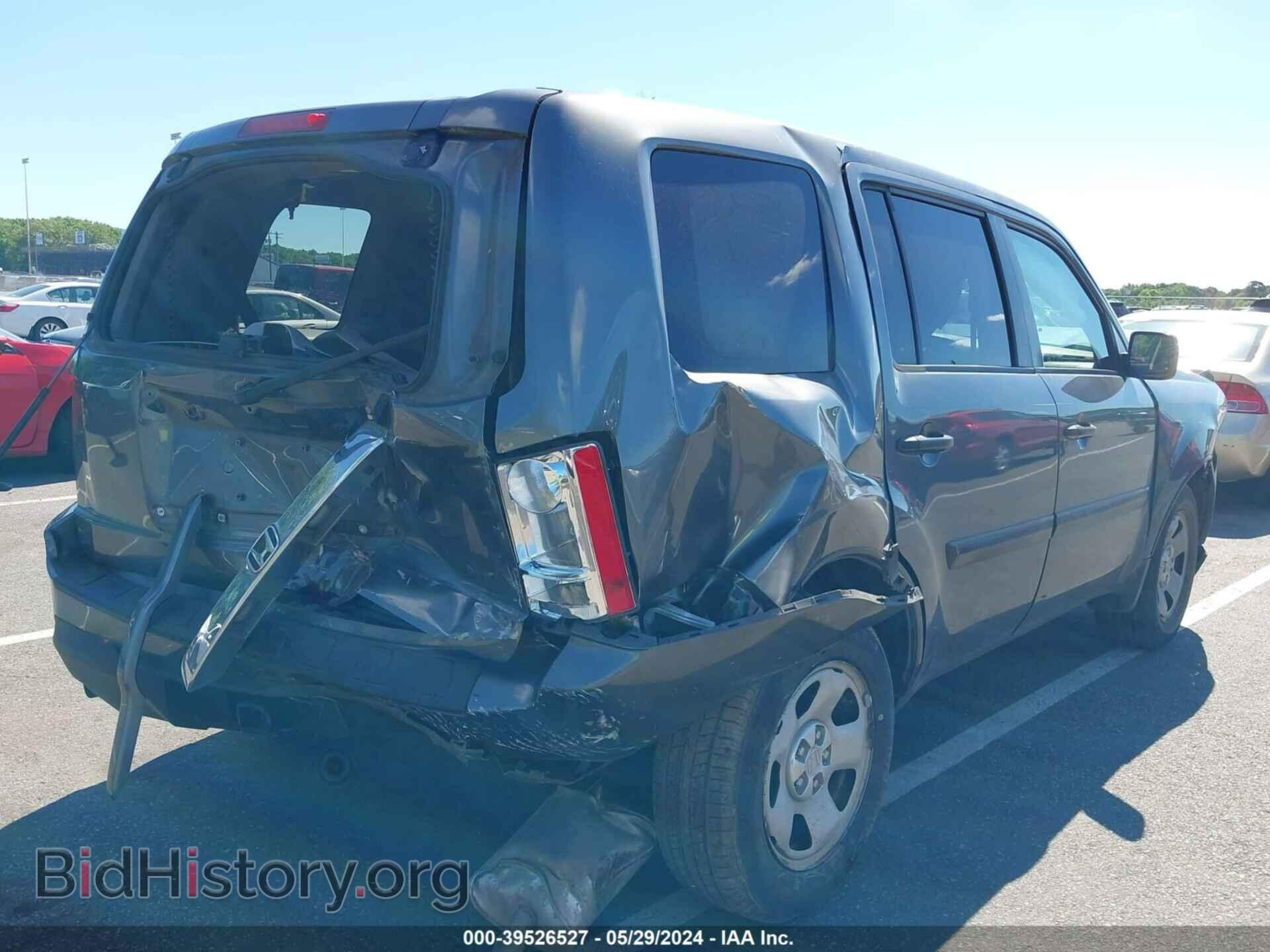 2012 HONDA PILOT - VIN: 5FNYF4H22CB075514 - Фото 4