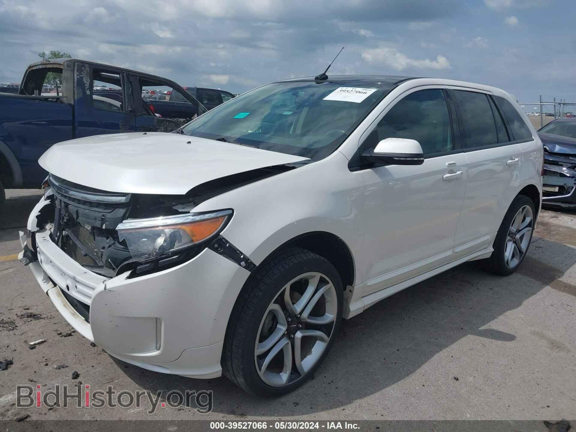 2014 FORD EDGE - VIN: 2FMDK4AK7EBB56962 - Фото 2
