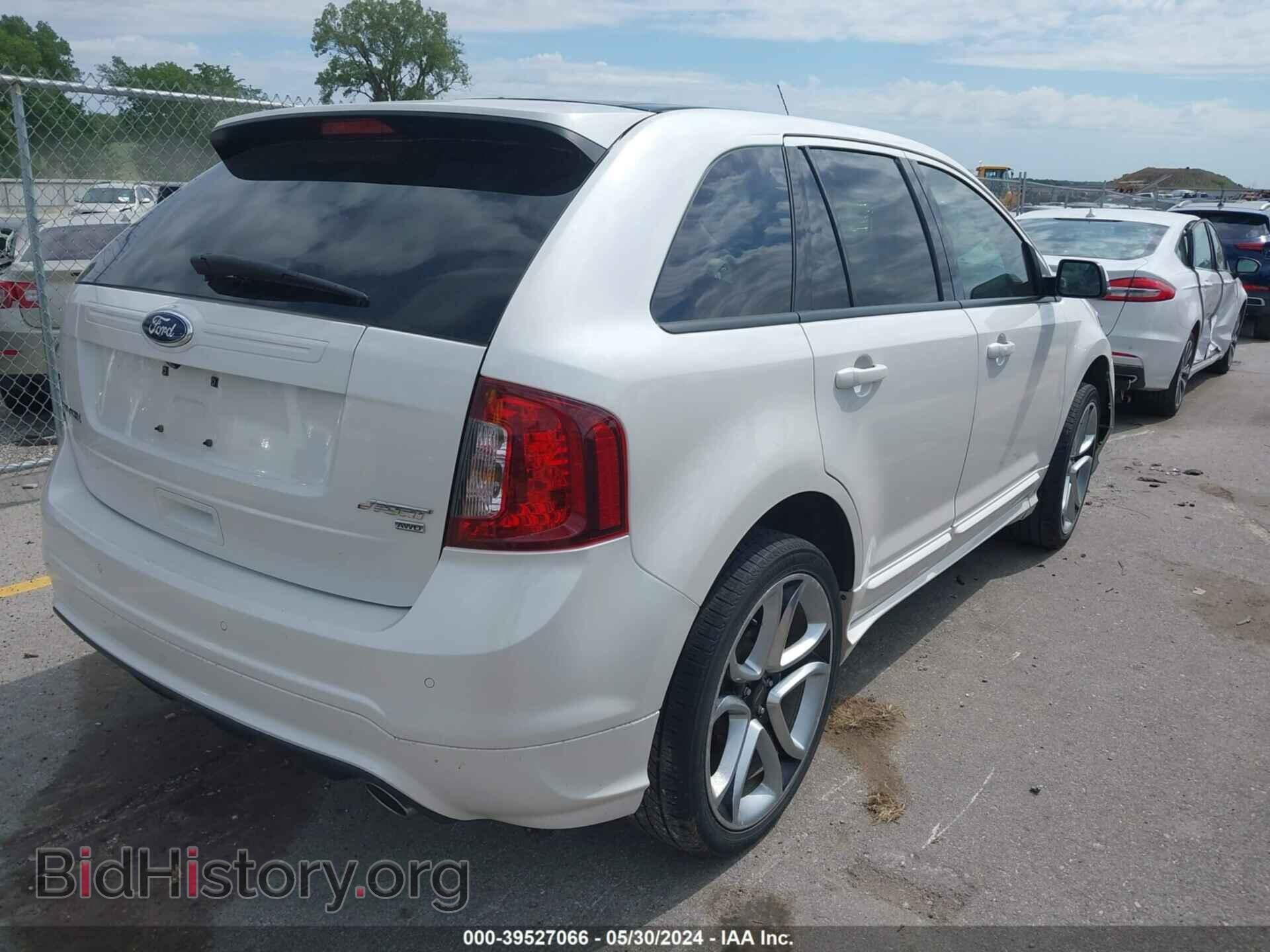 2014 FORD EDGE - VIN: 2FMDK4AK7EBB56962 - Фото 4