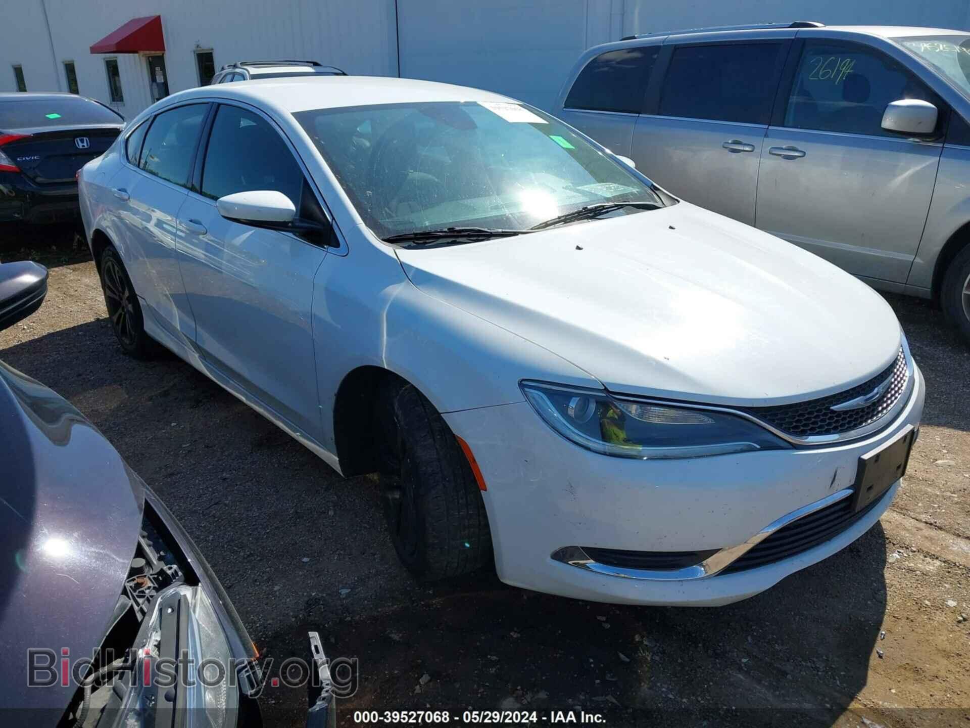 Фотография 1C3CCCAB9FN562016 - CHRYSLER 200 2015
