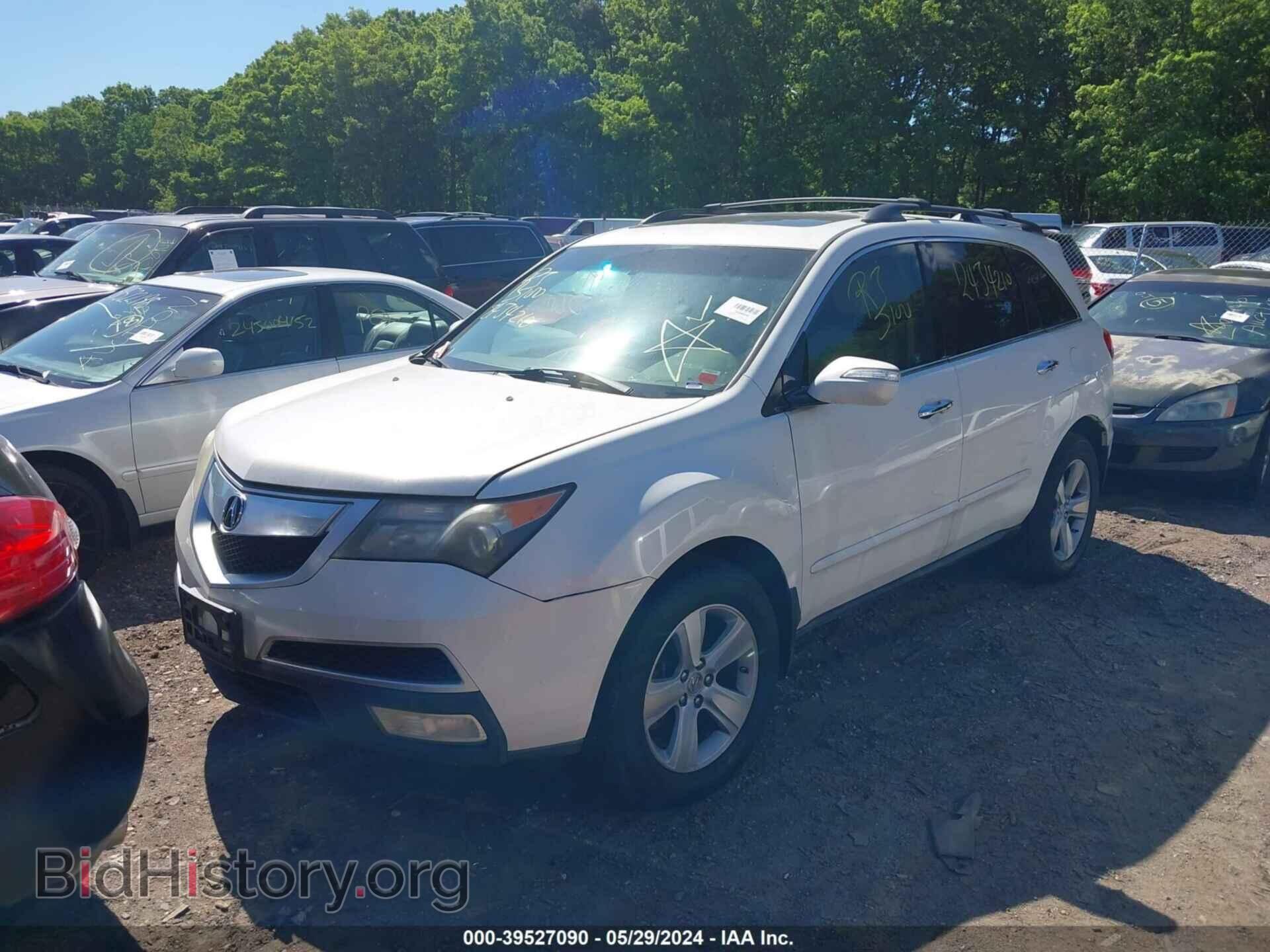 2010 ACURA MDX - VIN: 2HNYD2H62AH519599 - Фото 2