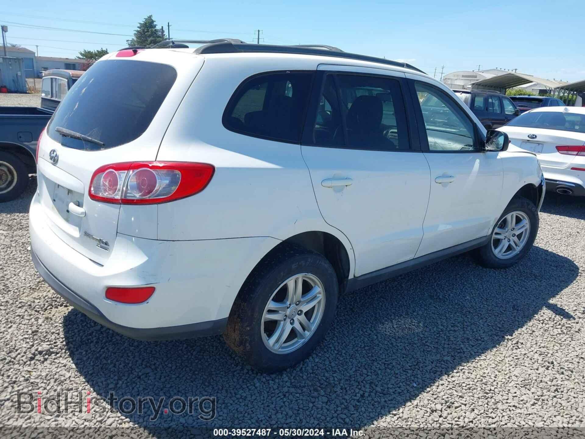 2010 HYUNDAI SANTA FE - VIN: 5NMSGDAB9AH400667 - Фото 4