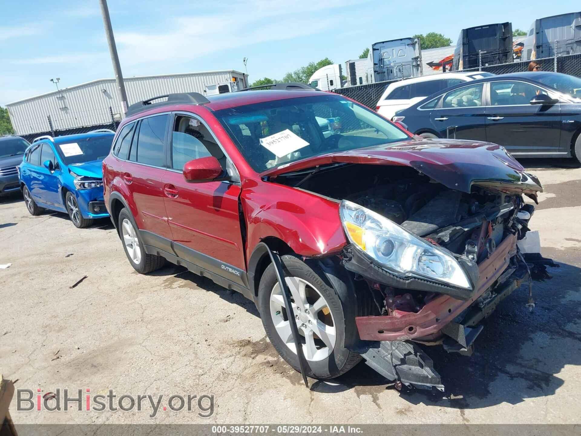 Photo 4S4BRCFCXE3220300 - SUBARU OUTBACK 2014