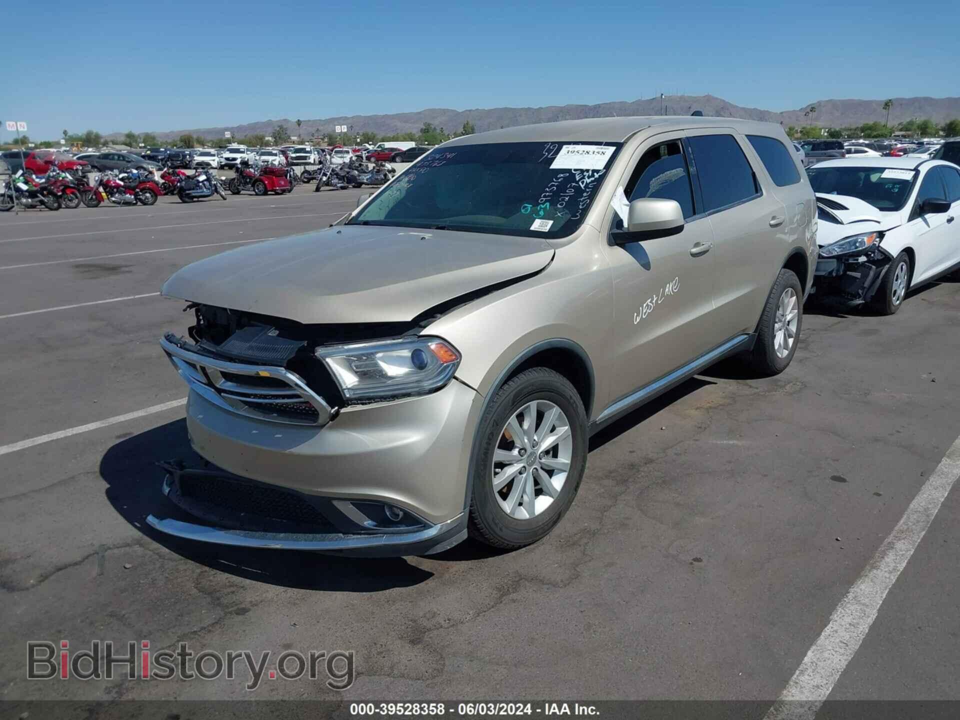 2014 DODGE DURANGO - VIN: 1C4RDHAGXEC973768 - Фото 2