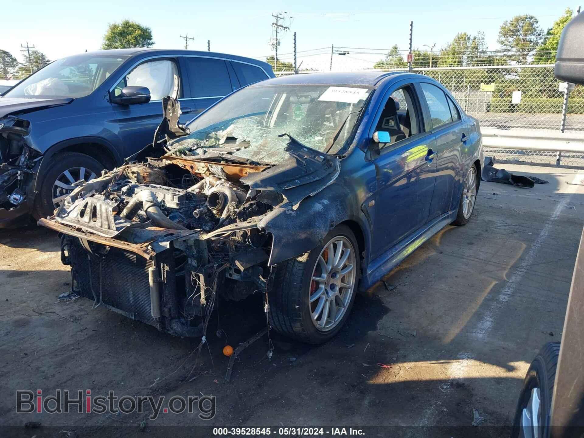 2012 MITSUBISHI LANCER EVOLUTION - VIN: JA32W8FV6CU015591 - Photo 2