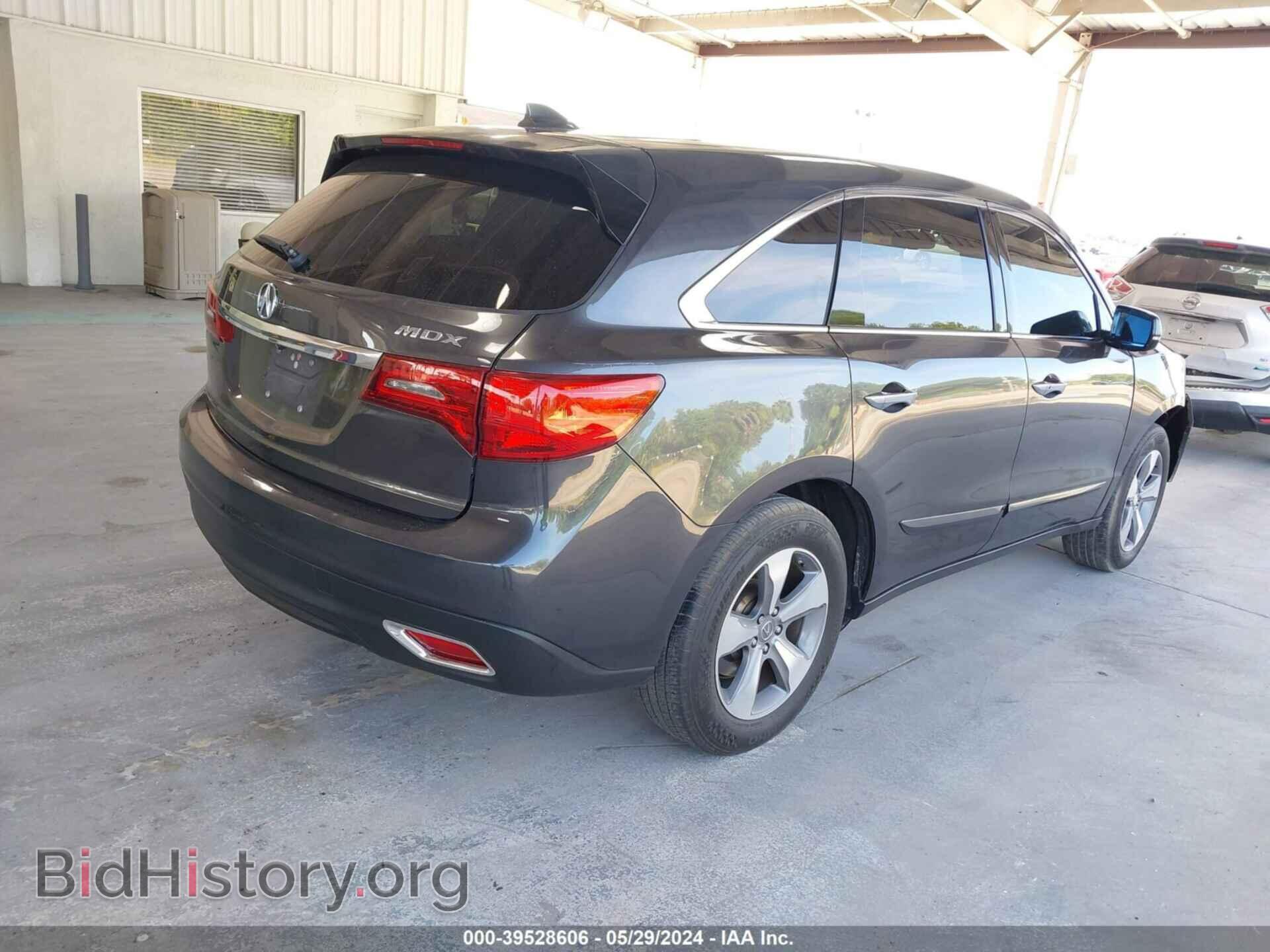 2014 ACURA MDX - VIN: 5FRYD3H29EB002660 - Фото 4