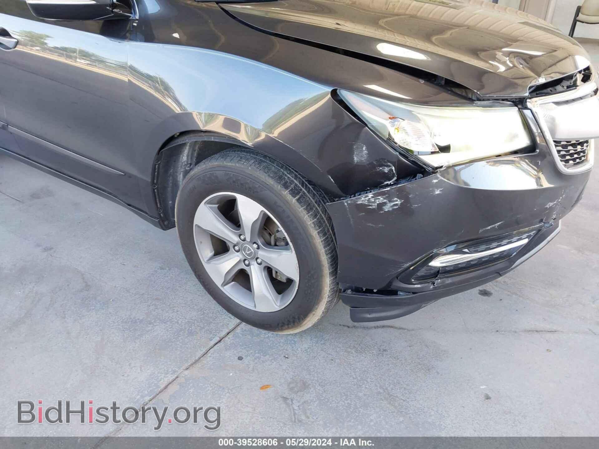 2014 ACURA MDX - VIN: 5FRYD3H29EB002660 - Фото 6