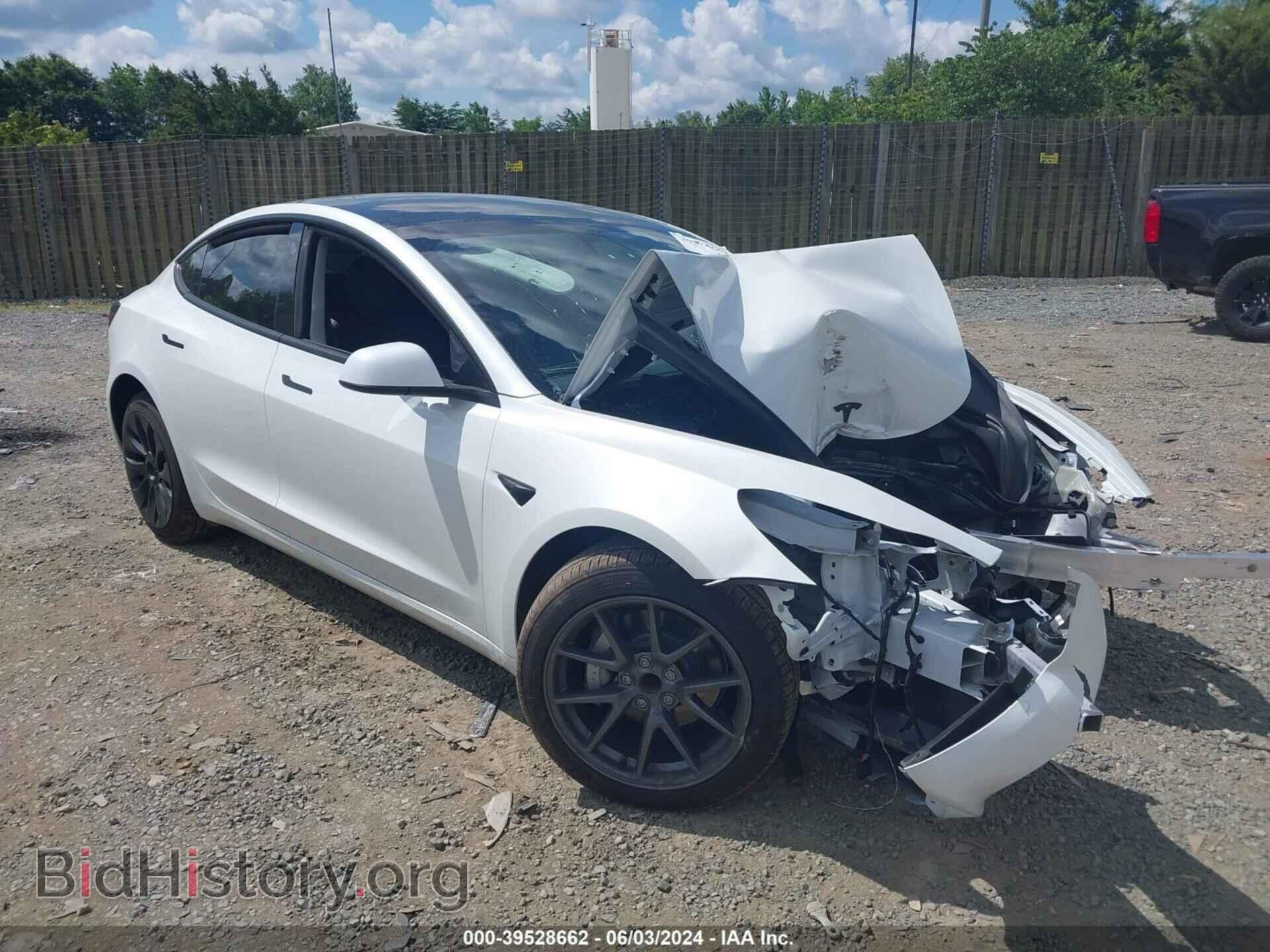 Photo 5YJ3E1EA2PF652281 - TESLA MODEL 3 2023