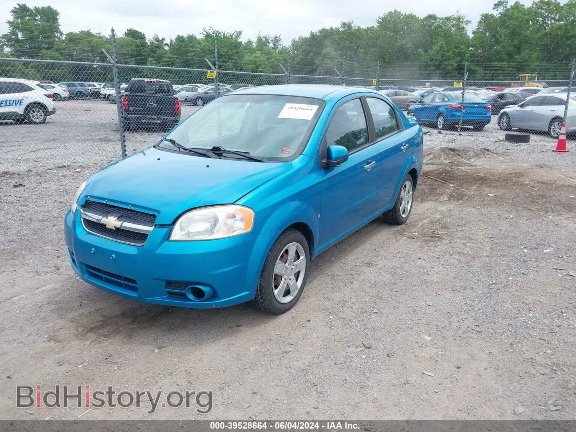 2009 CHEVROLET AVEO - VIN: KL1TG56E99B332326 - Фото 2