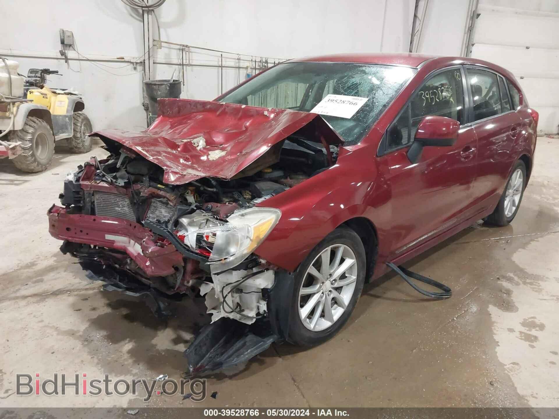 2014 SUBARU IMPREZA - VIN: JF1GPAC66E8292557 - Фото 2