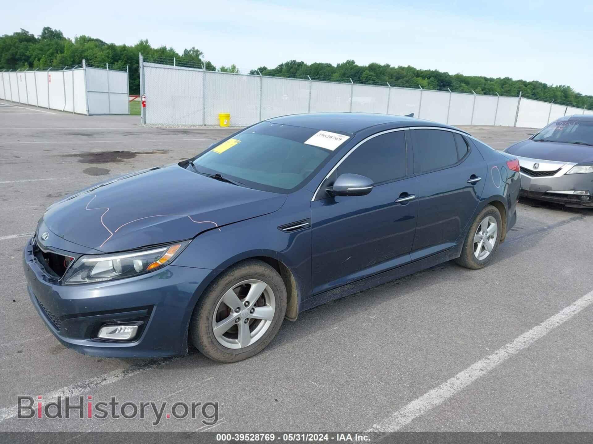 2015 KIA OPTIMA - VIN: KNAGM4A77F5602148 - Фото 2