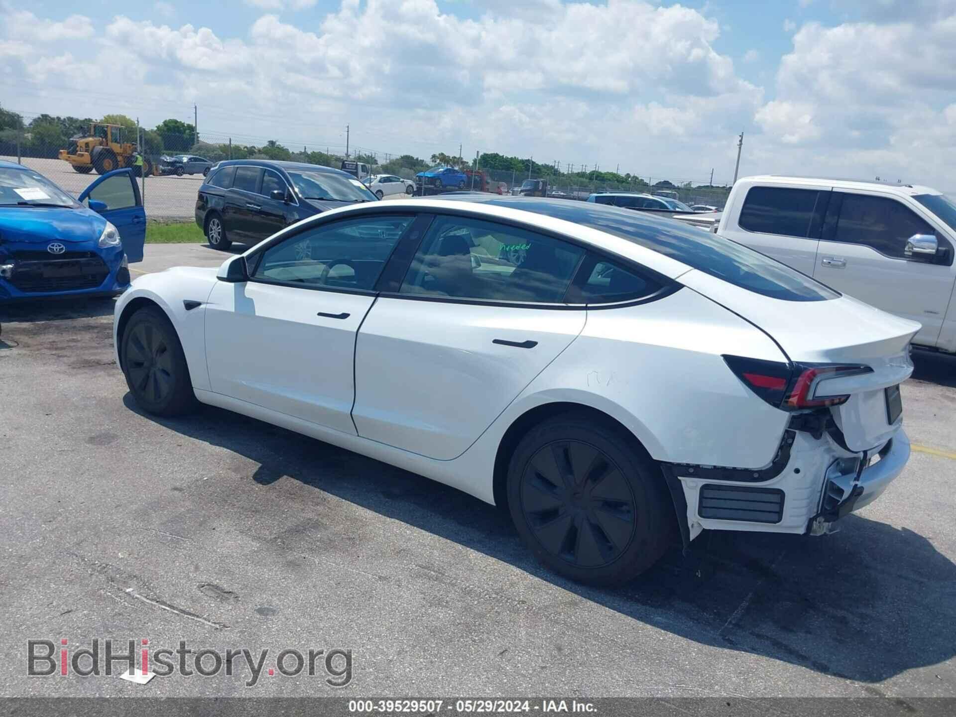 2024 TESLA MODEL 3 - VIN: 5YJ3E1EA6RF733030 - Фото 3