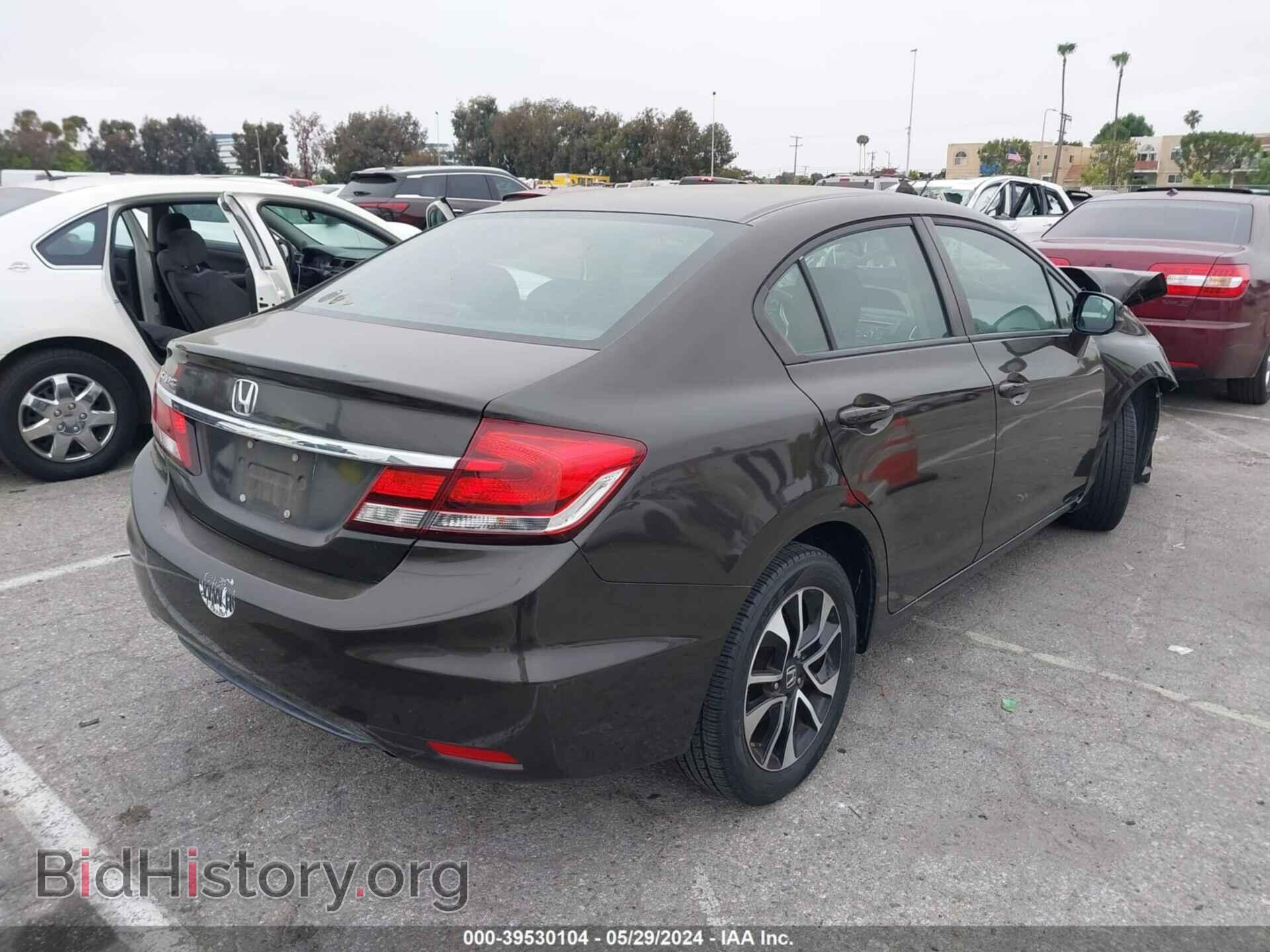 2013 HONDA CIVIC - VIN: 2HGFB2F90DH503620 - Фото 4