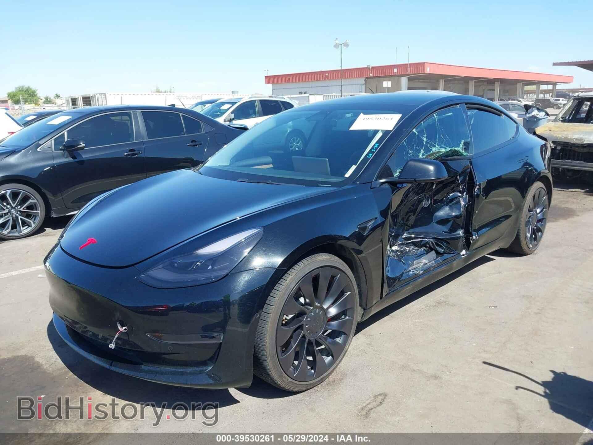 2022 TESLA MODEL 3 - VIN: 5YJ3E1EC8NF229641 - Фото 2