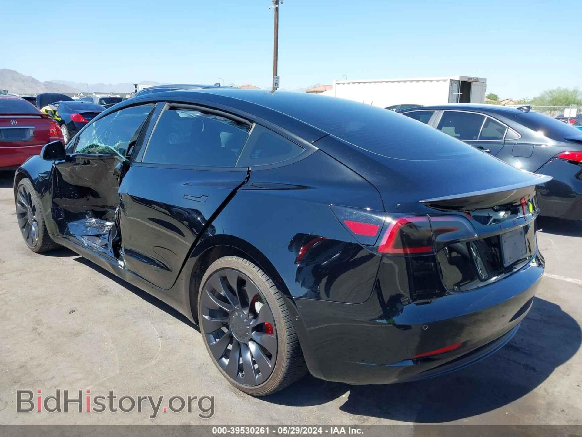 2022 TESLA MODEL 3 - VIN: 5YJ3E1EC8NF229641 - Фото 3