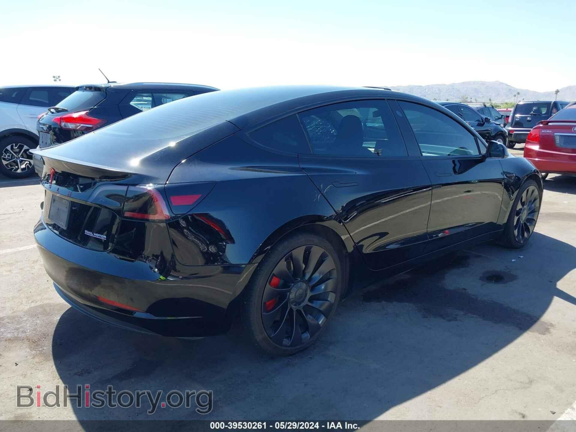 2022 TESLA MODEL 3 - VIN: 5YJ3E1EC8NF229641 - Фото 4