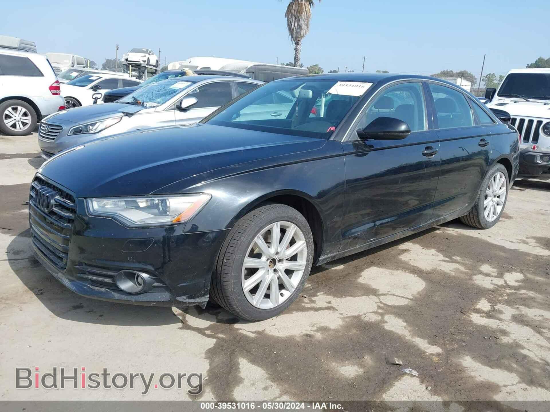 2014 AUDI A6 - VIN: WAUDFAFC8EN091260 - Фото 2