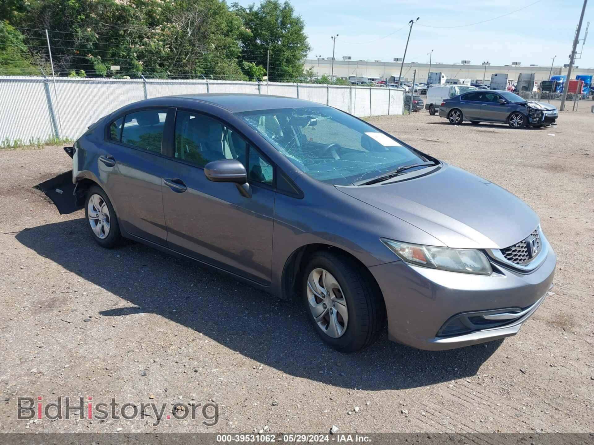 Фотография 19XFB2F54EE064415 - HONDA CIVIC 2014