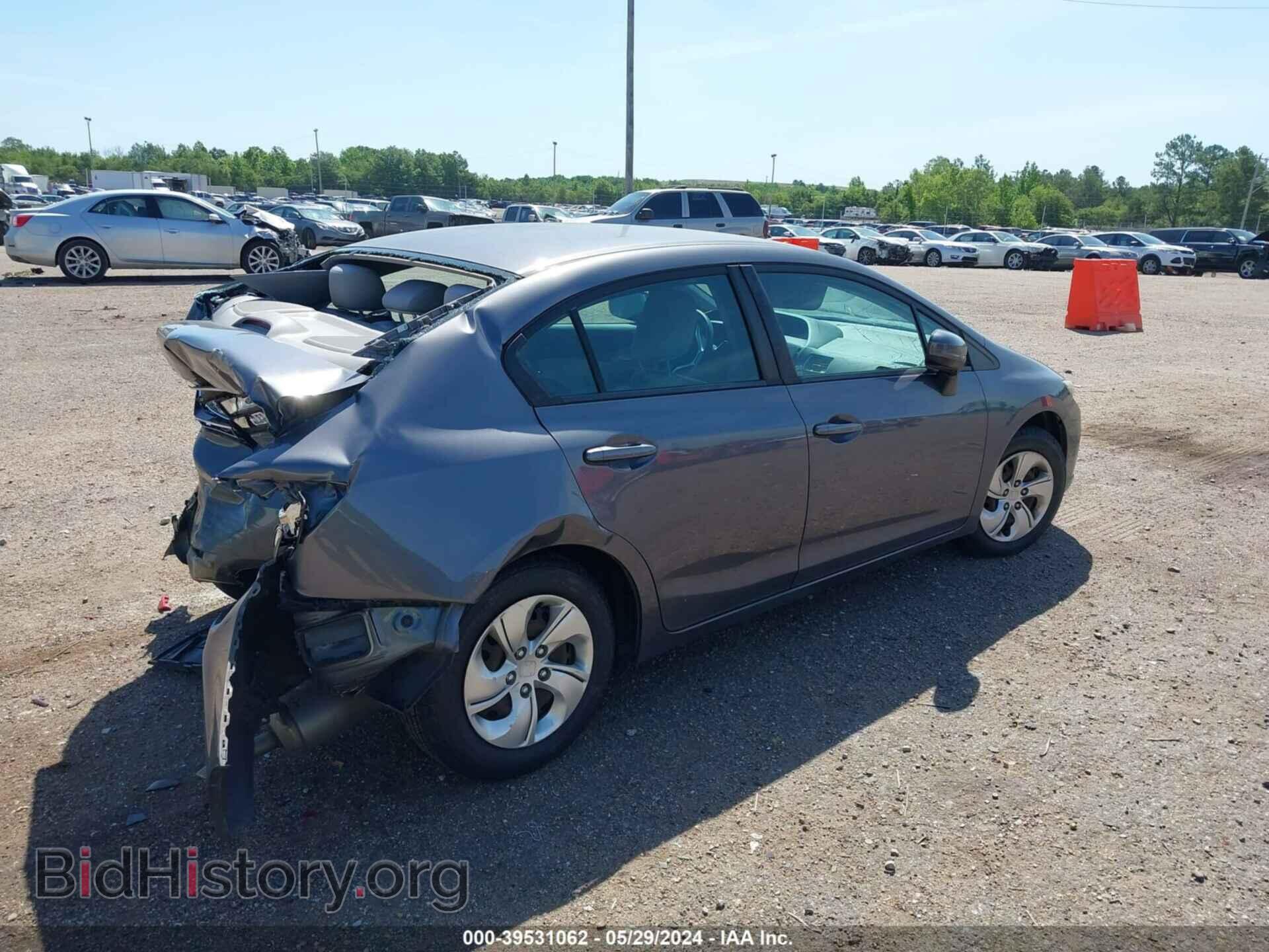 2014 HONDA CIVIC - VIN: 19XFB2F54EE064415 - Фото 4