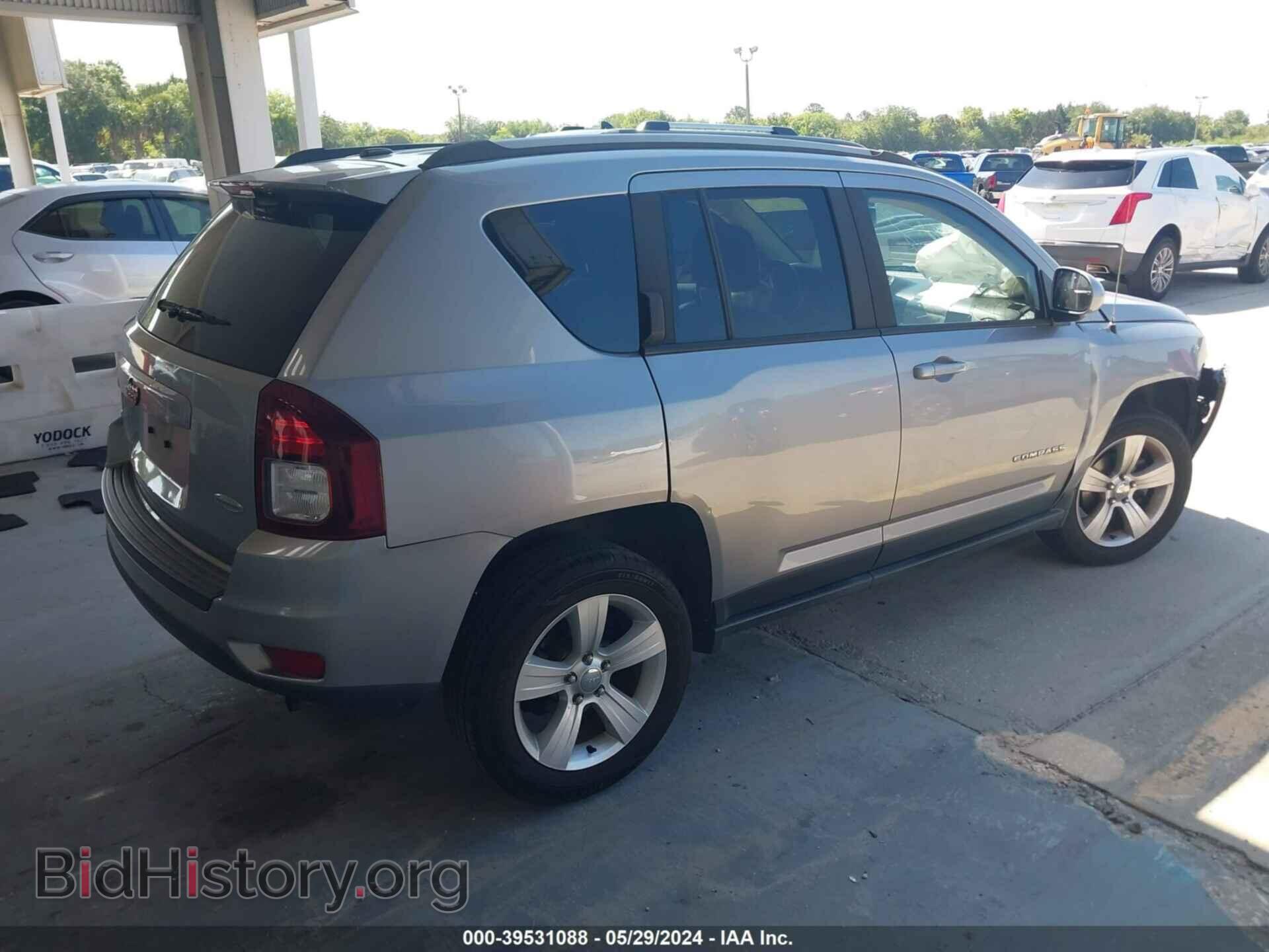 2016 JEEP COMPASS - VIN: 1C4NJDEB1GD598168 - Фото 4