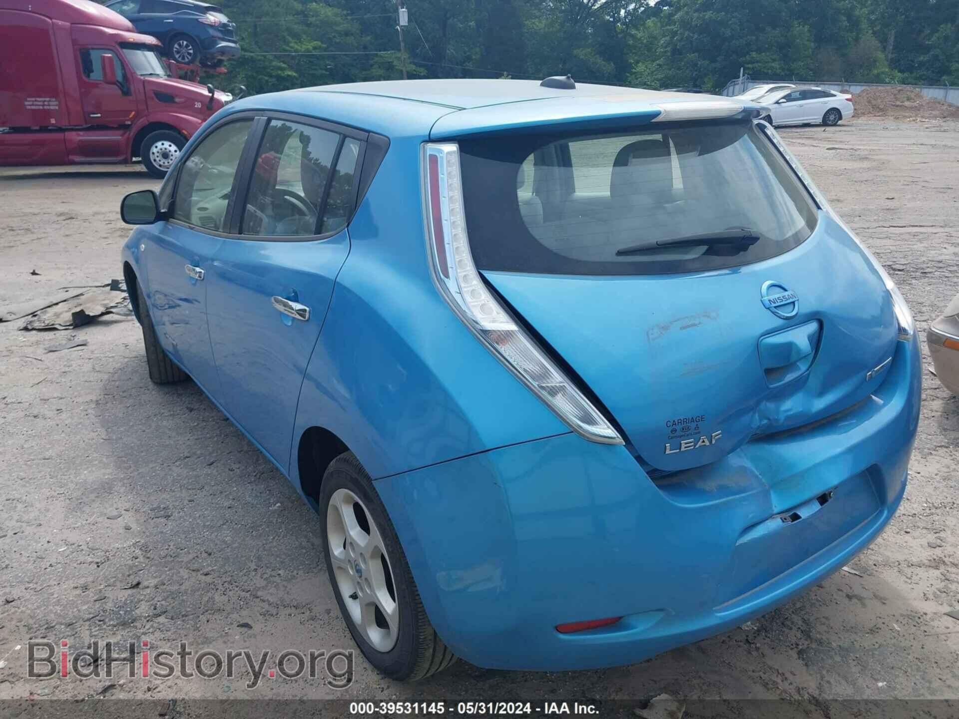 2012 NISSAN LEAF - VIN: JN1AZ0CP2CT018735 - Фото 3