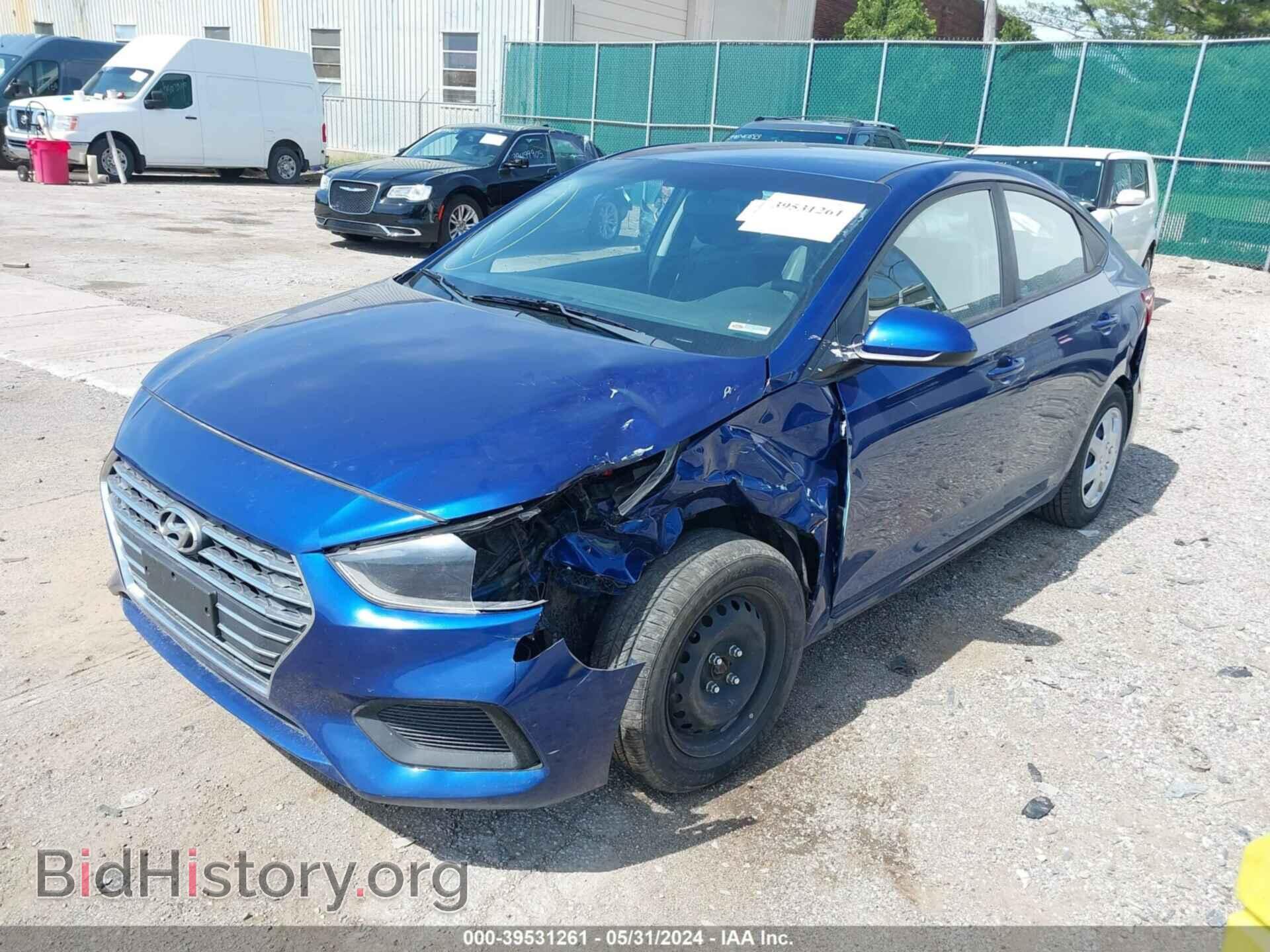 2019 HYUNDAI ACCENT - VIN: 3KPC24A31KE044249 - Фото 2