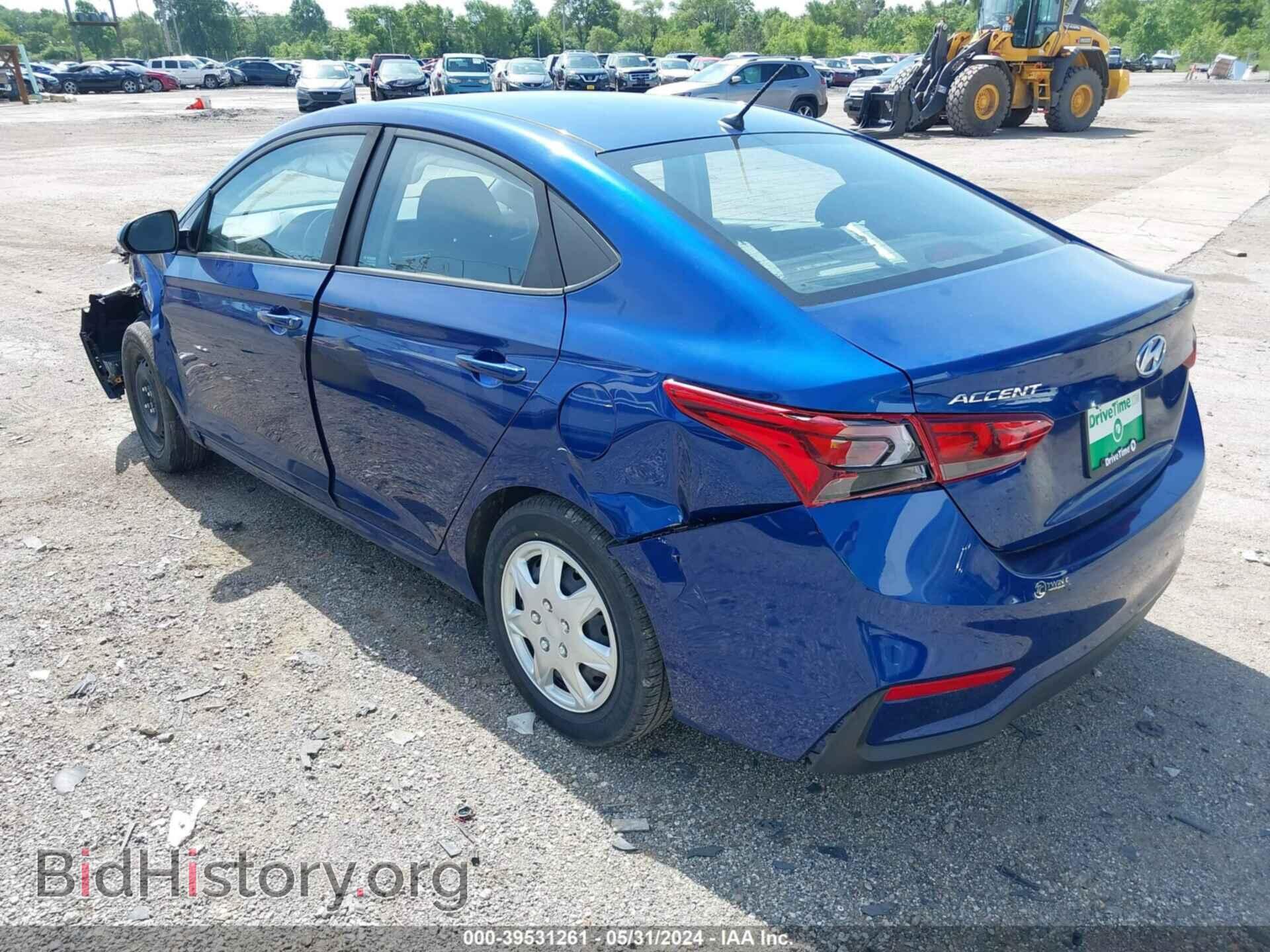 2019 HYUNDAI ACCENT - VIN: 3KPC24A31KE044249 - Фото 3