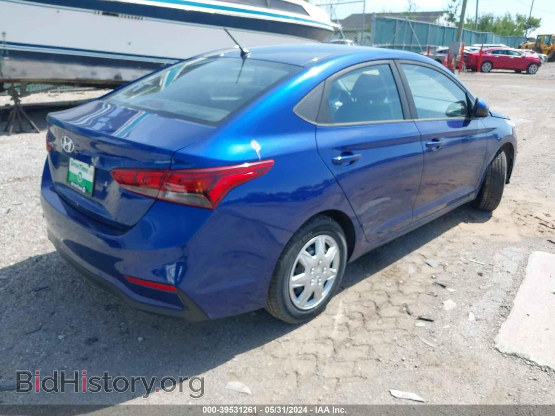 2019 HYUNDAI ACCENT - VIN: 3KPC24A31KE044249 - Фото 4
