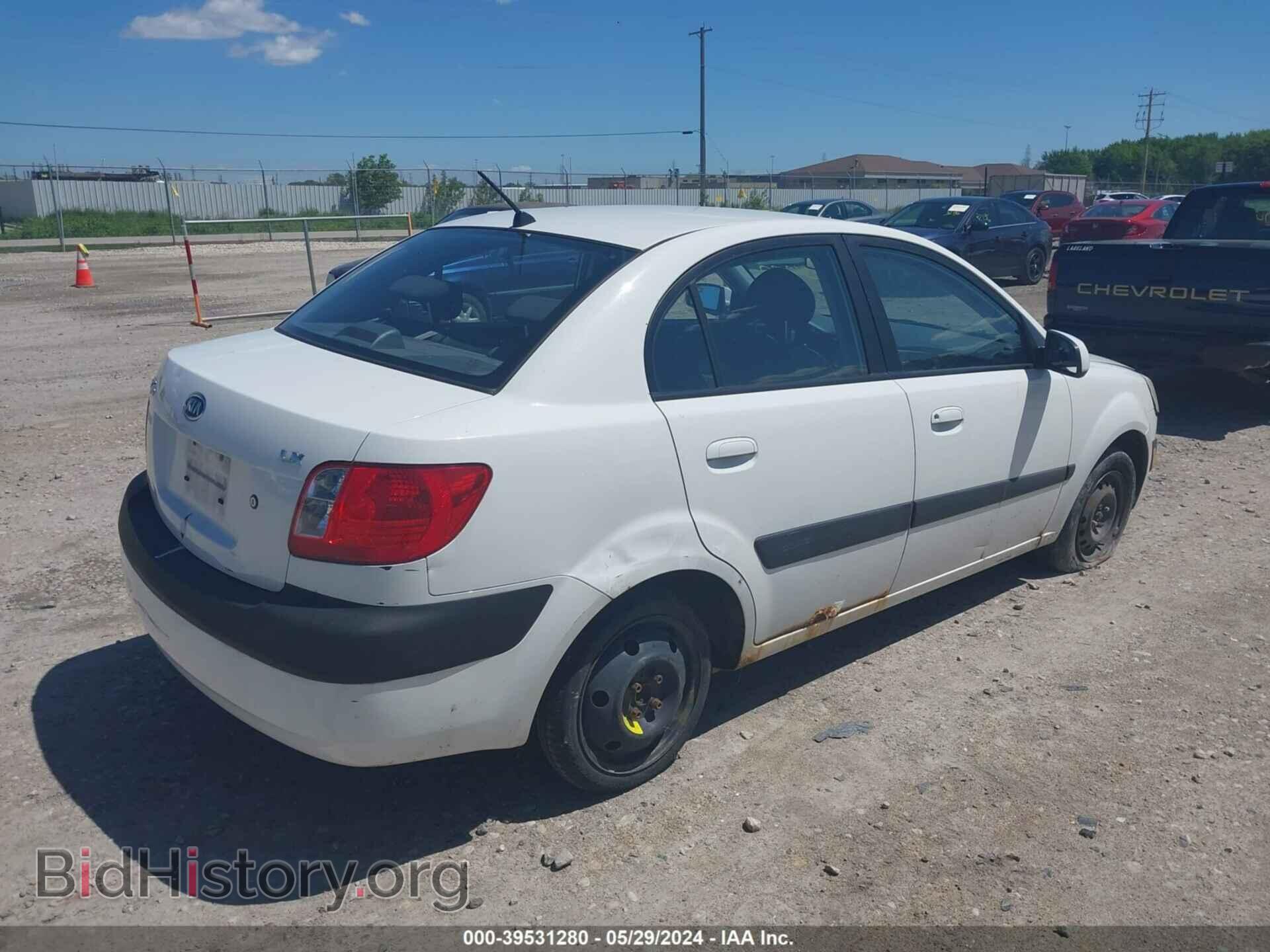 2006 KIA RIO - VIN: KNADE123766107940 - Фото 4
