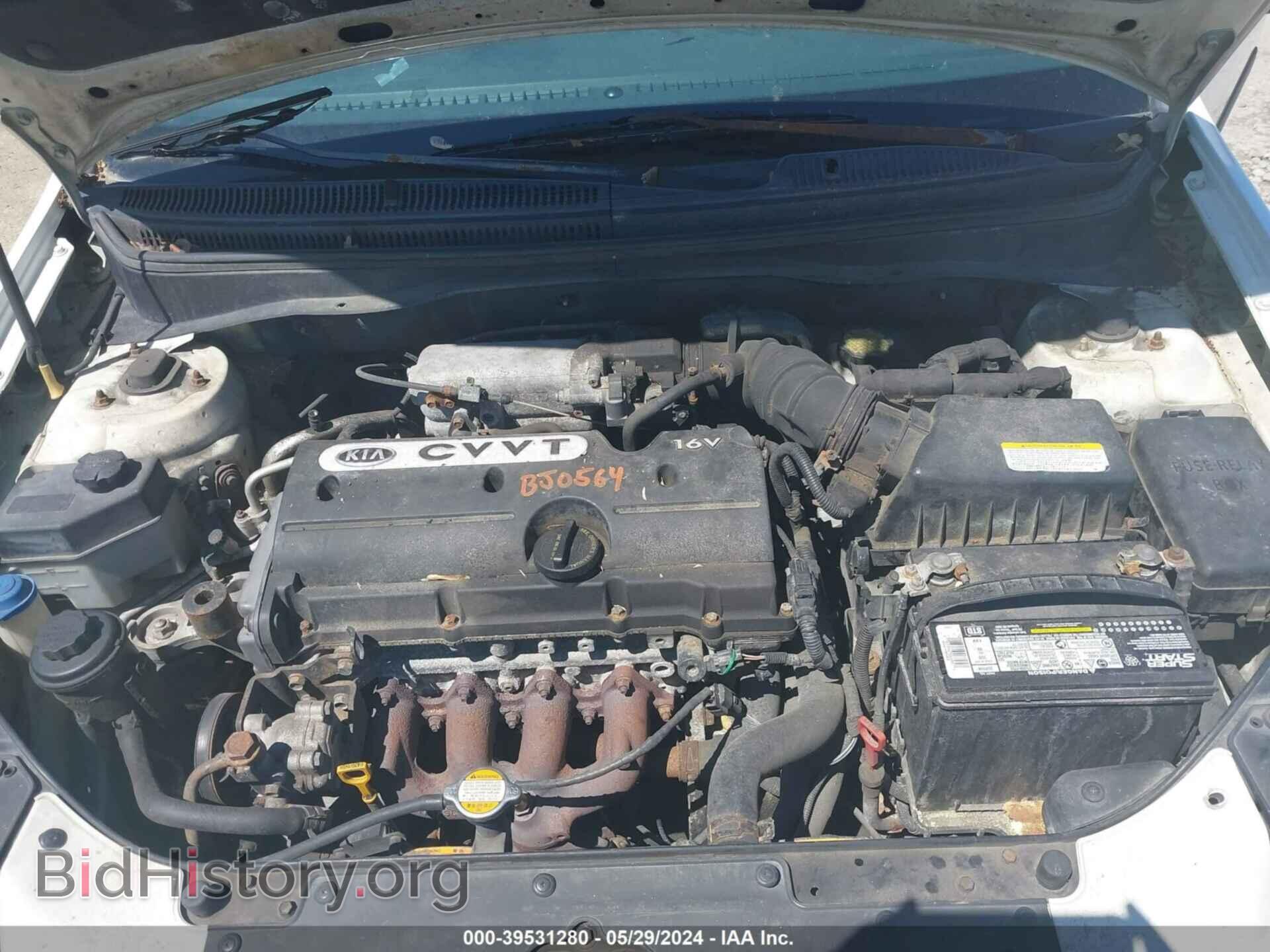 2006 KIA RIO - VIN: KNADE123766107940 - Фото 10