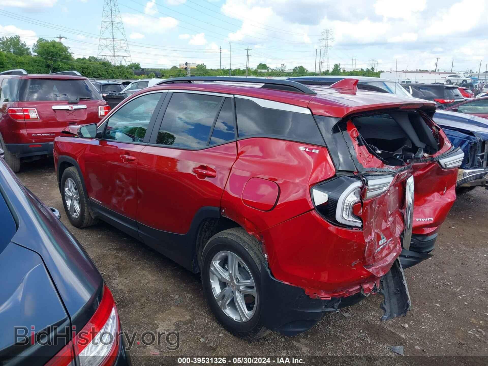 2022 GMC TERRAIN - VIN: 3GKALTEV3NL221219 - Фото 3